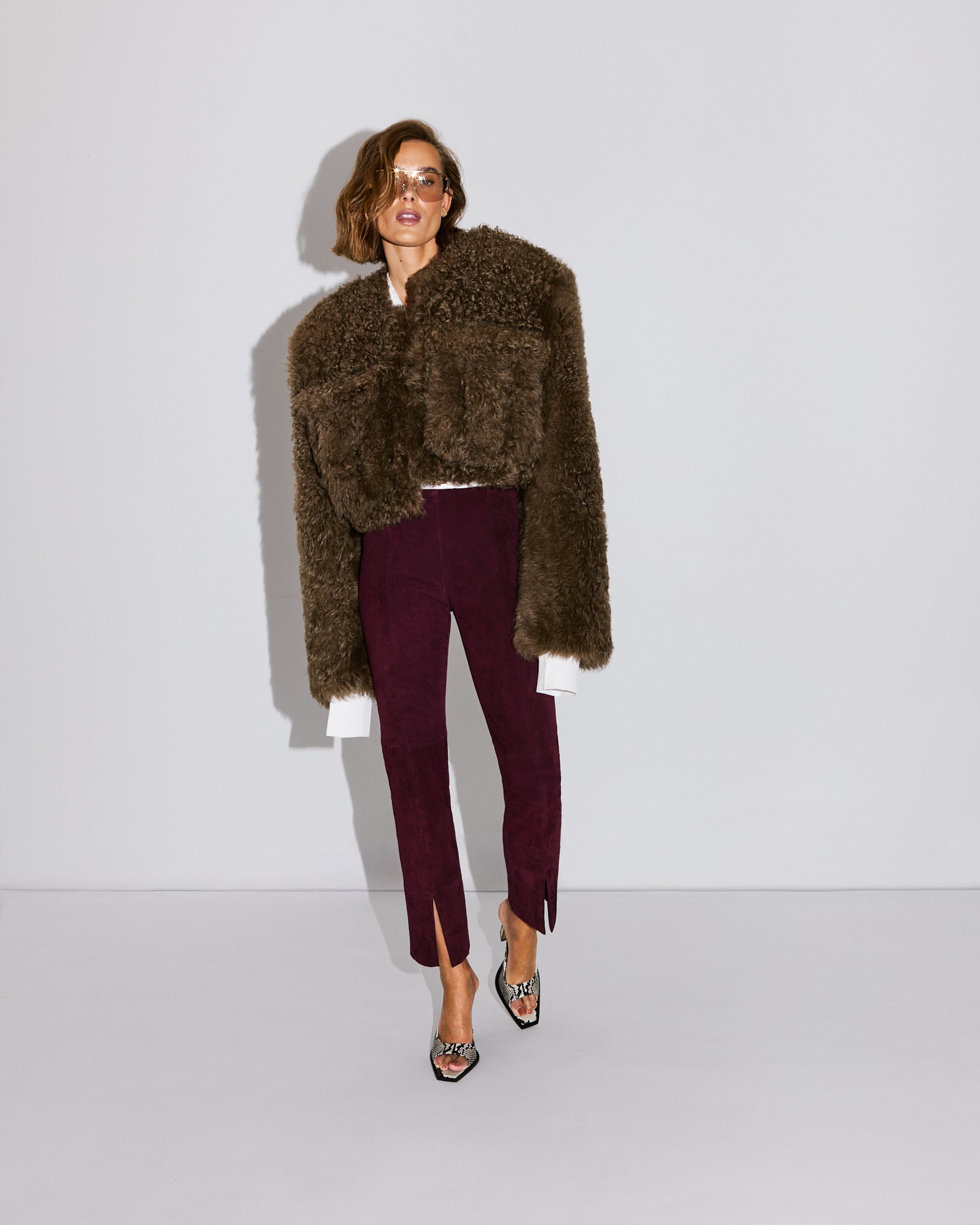 SHEARLING LEATHER JACKET