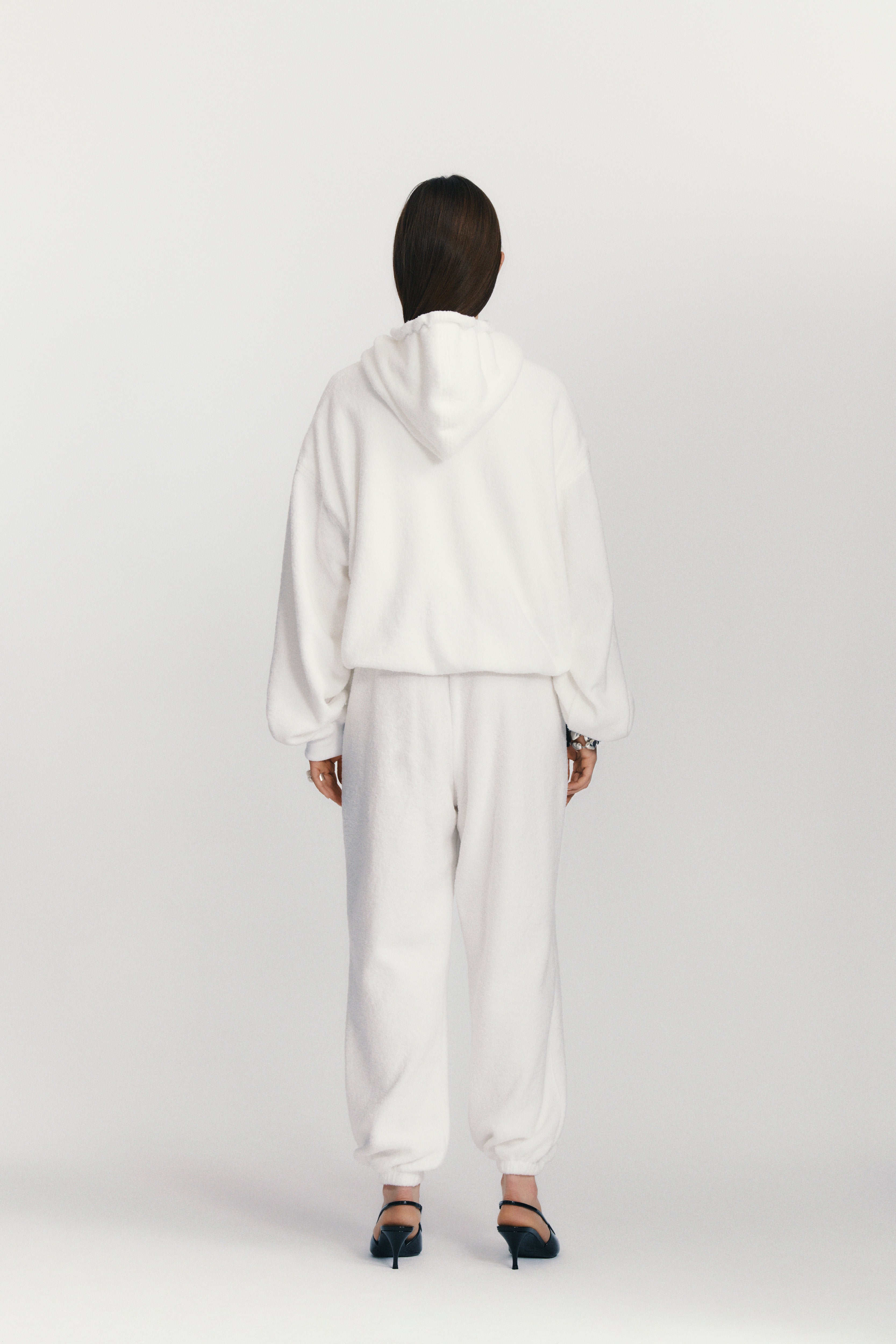 Bushra Jogger Pants White