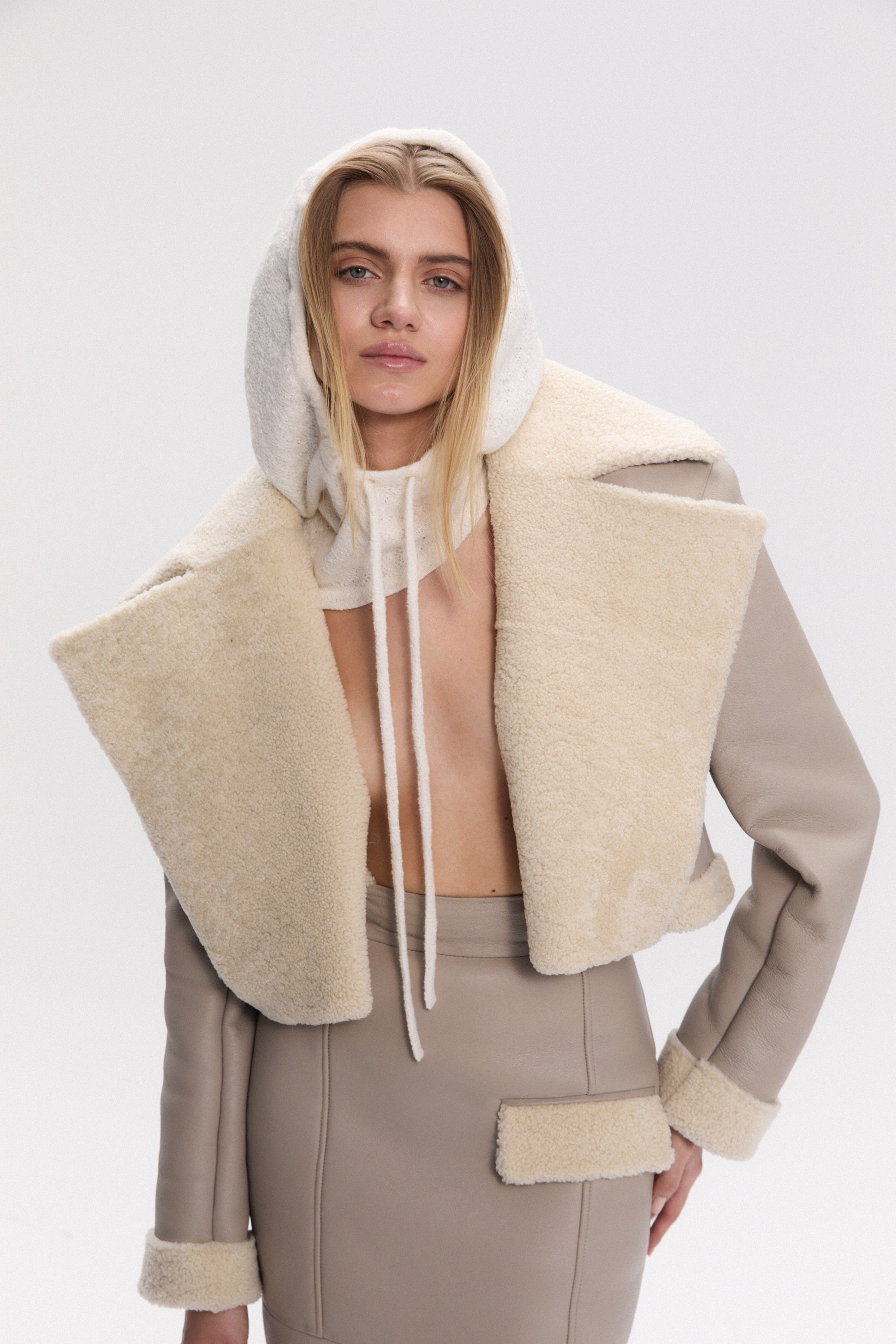 PILLAR SHEARLING JACKET
