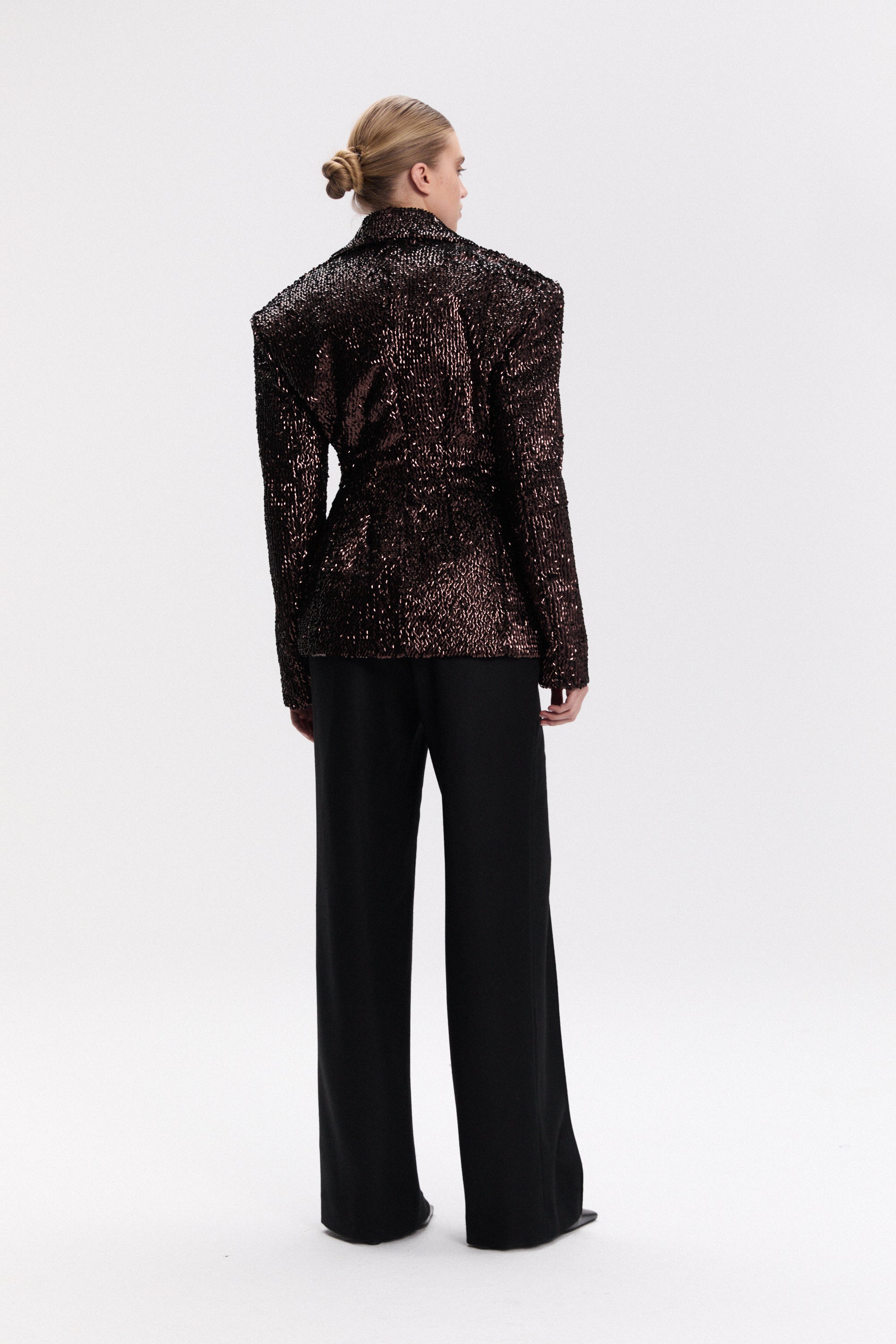 ADELAIDE SEQUIN BLAZER