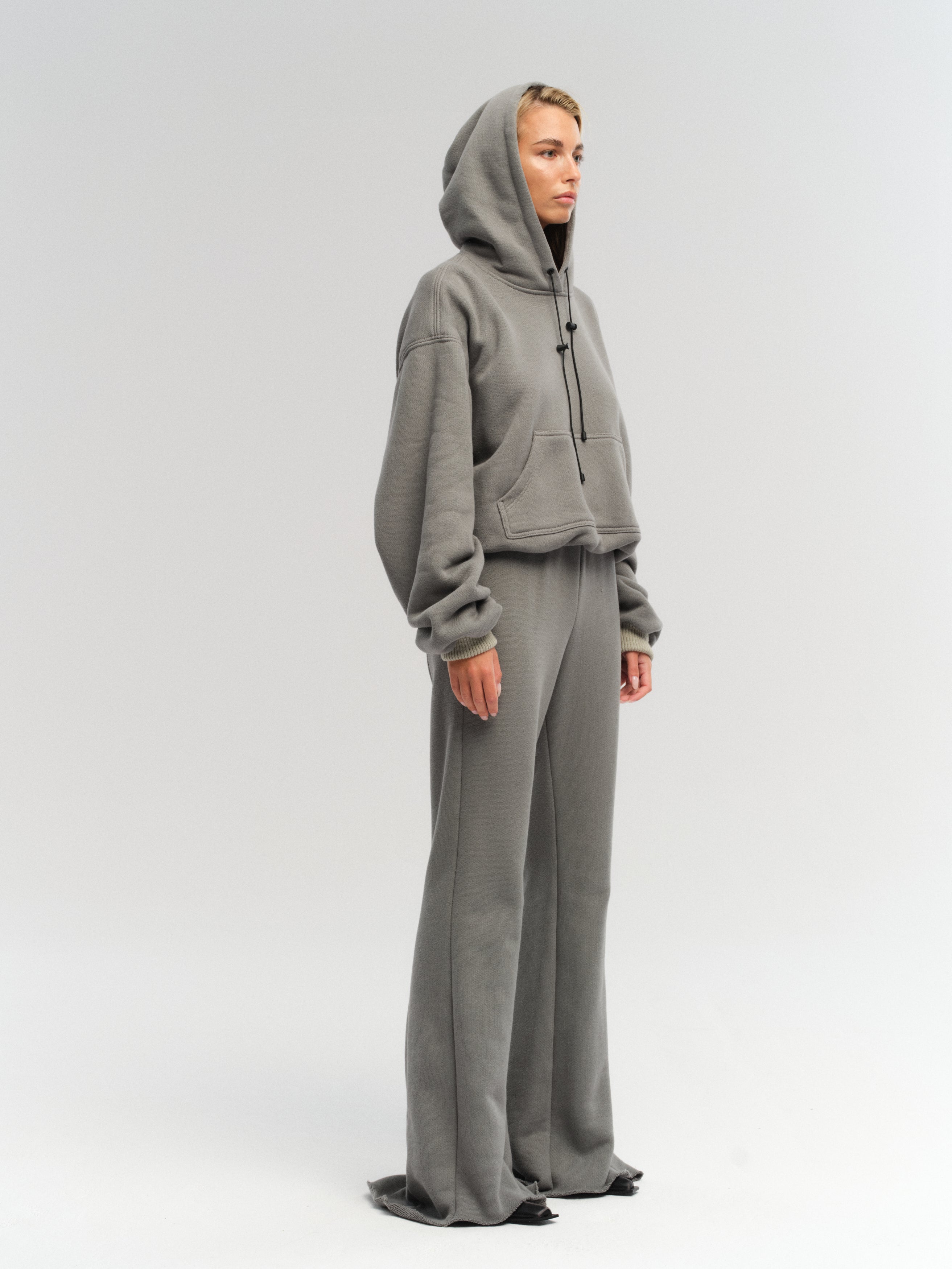 DERVIS HOODIE IN GREY