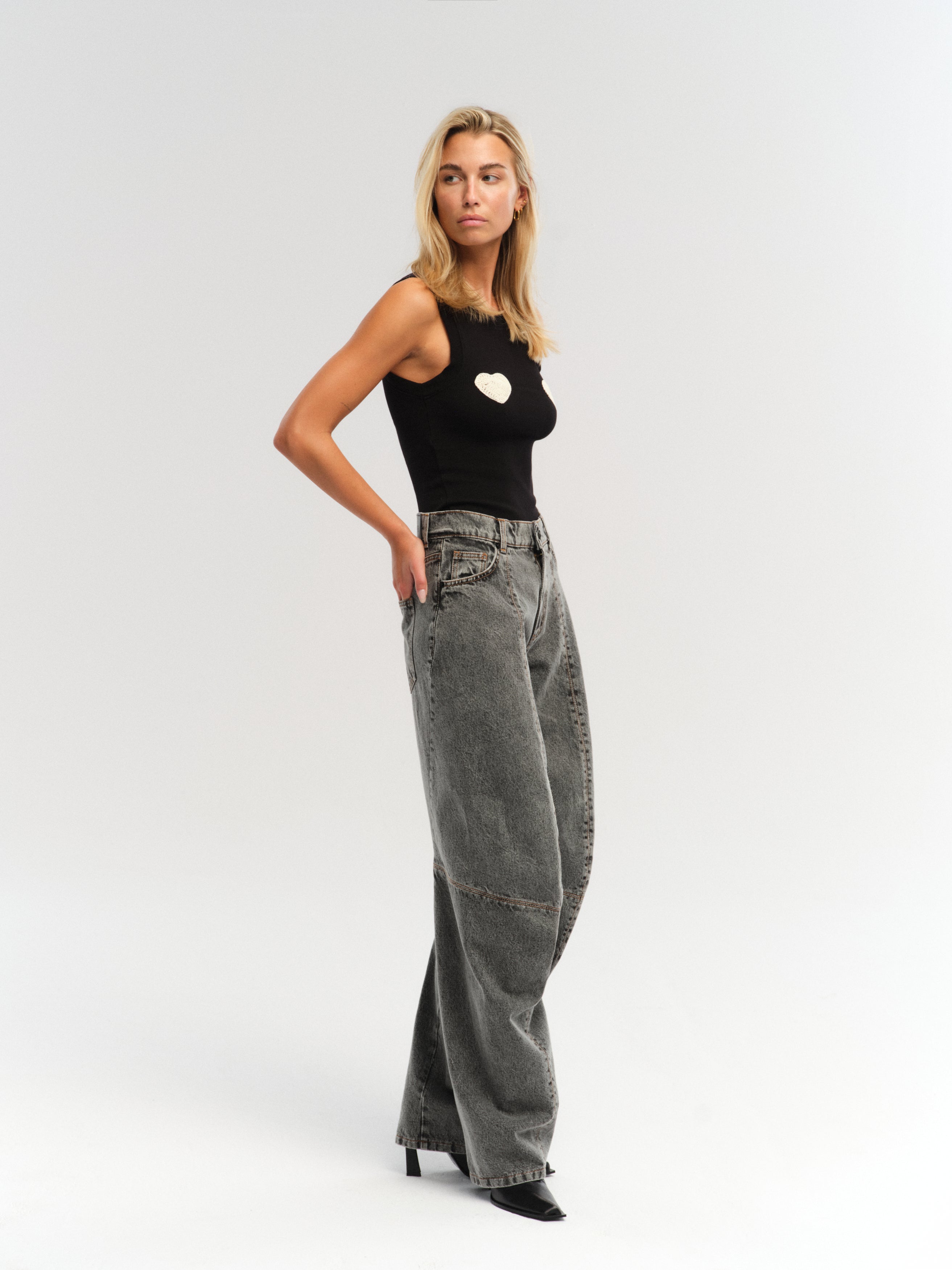 VIBOLI JEANS IN GREY