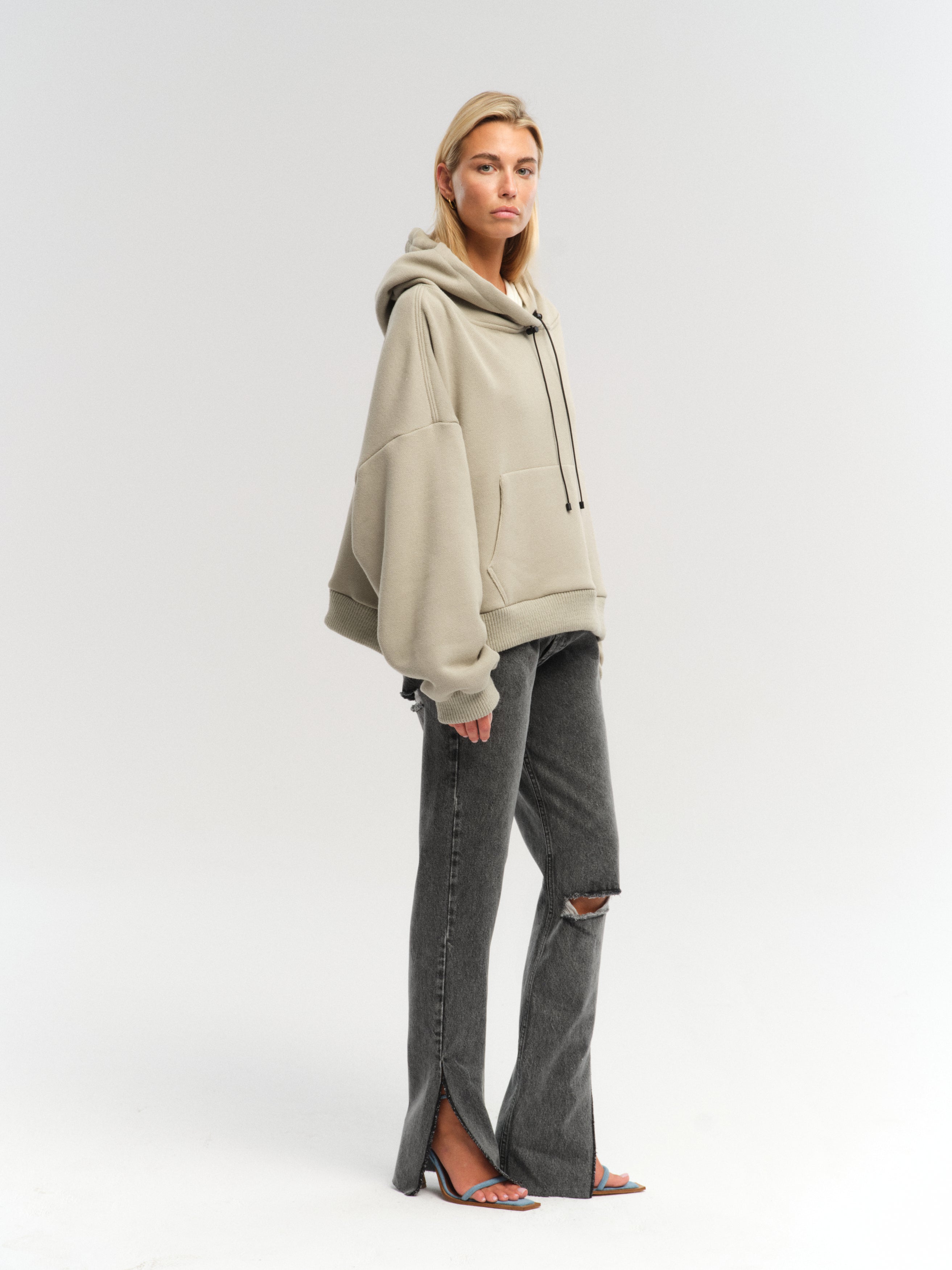 SALO BLOUSE IN GREY