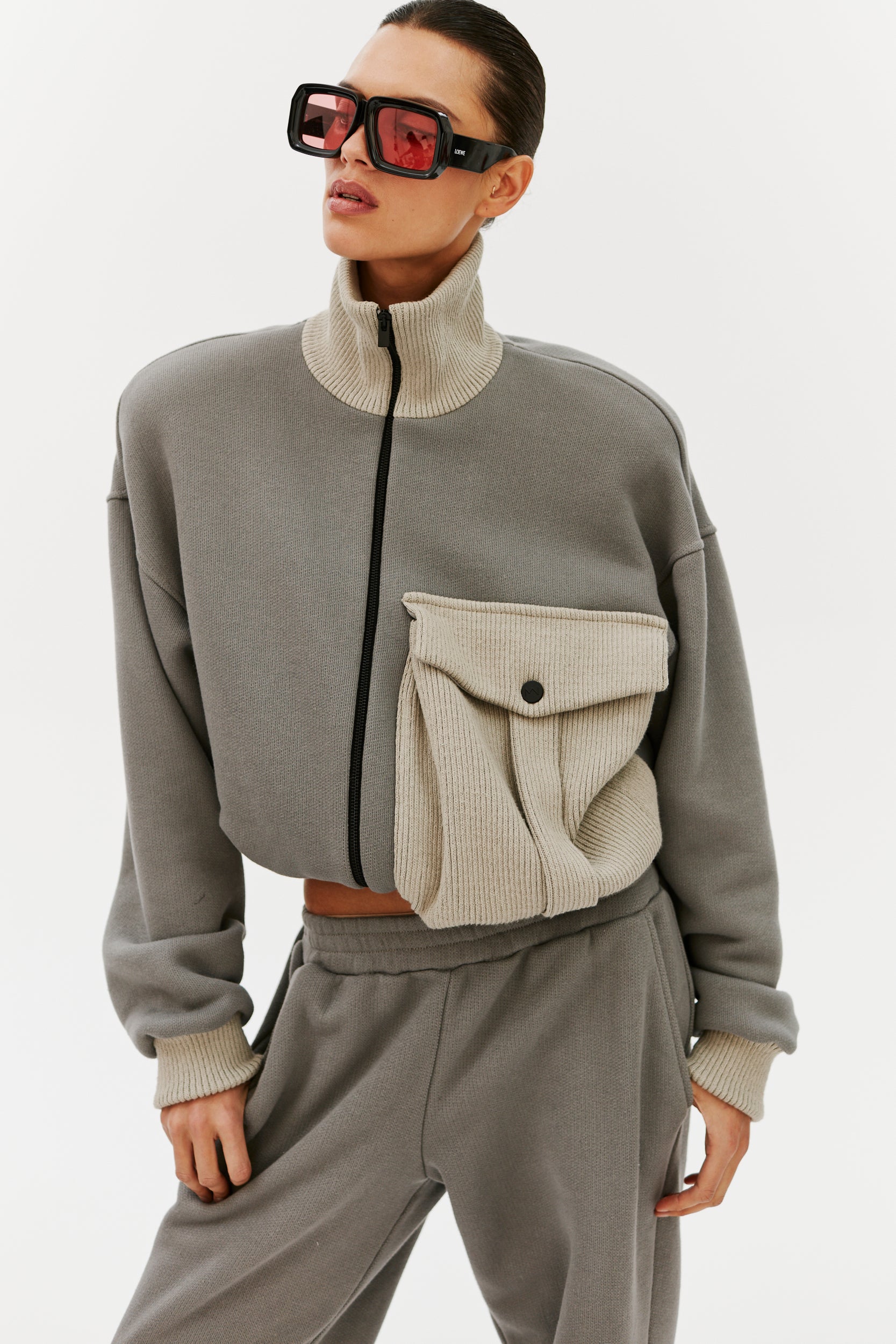 JACK SWEATSHIRT IN GREY