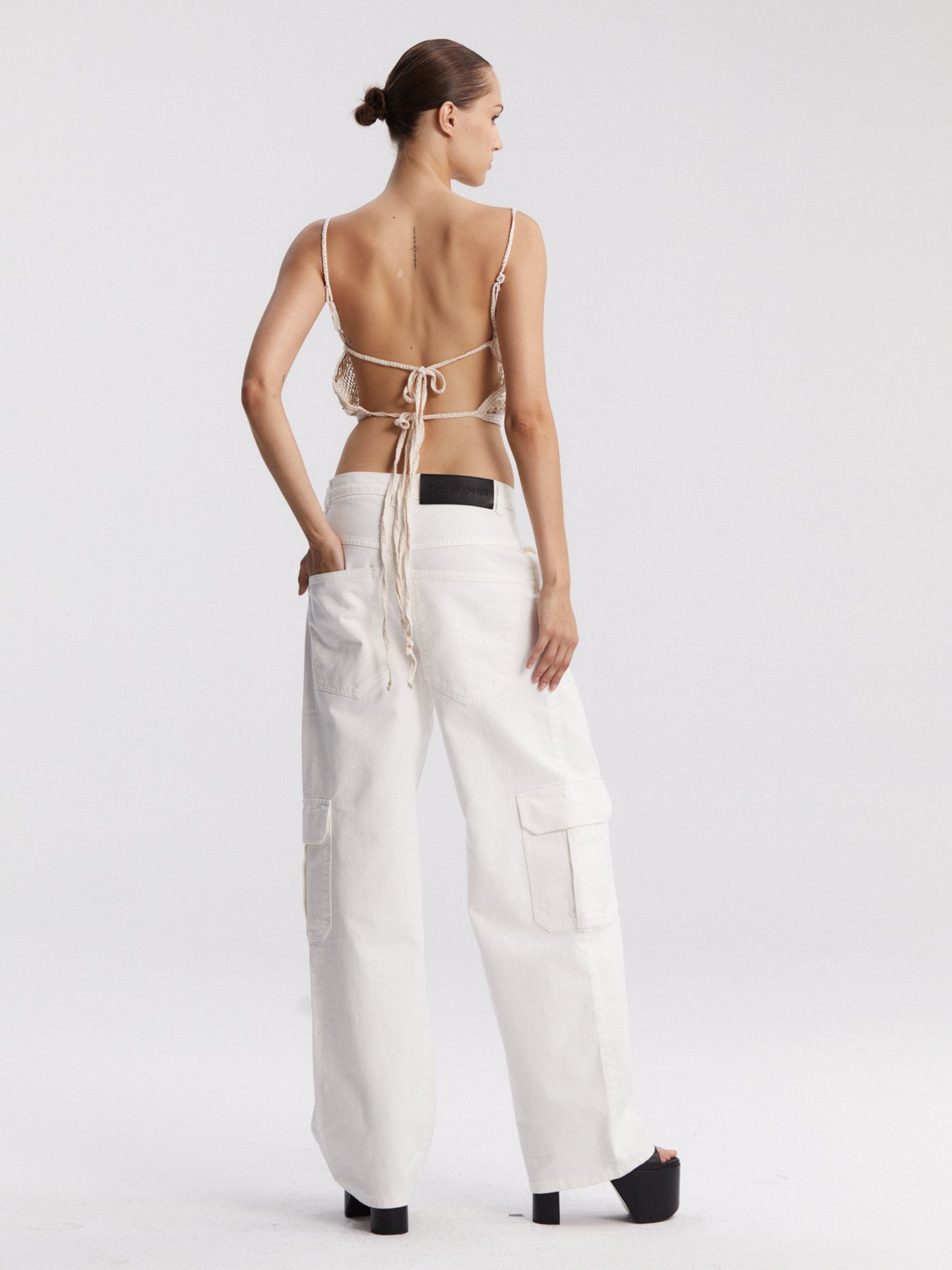 Sado Jeans White
