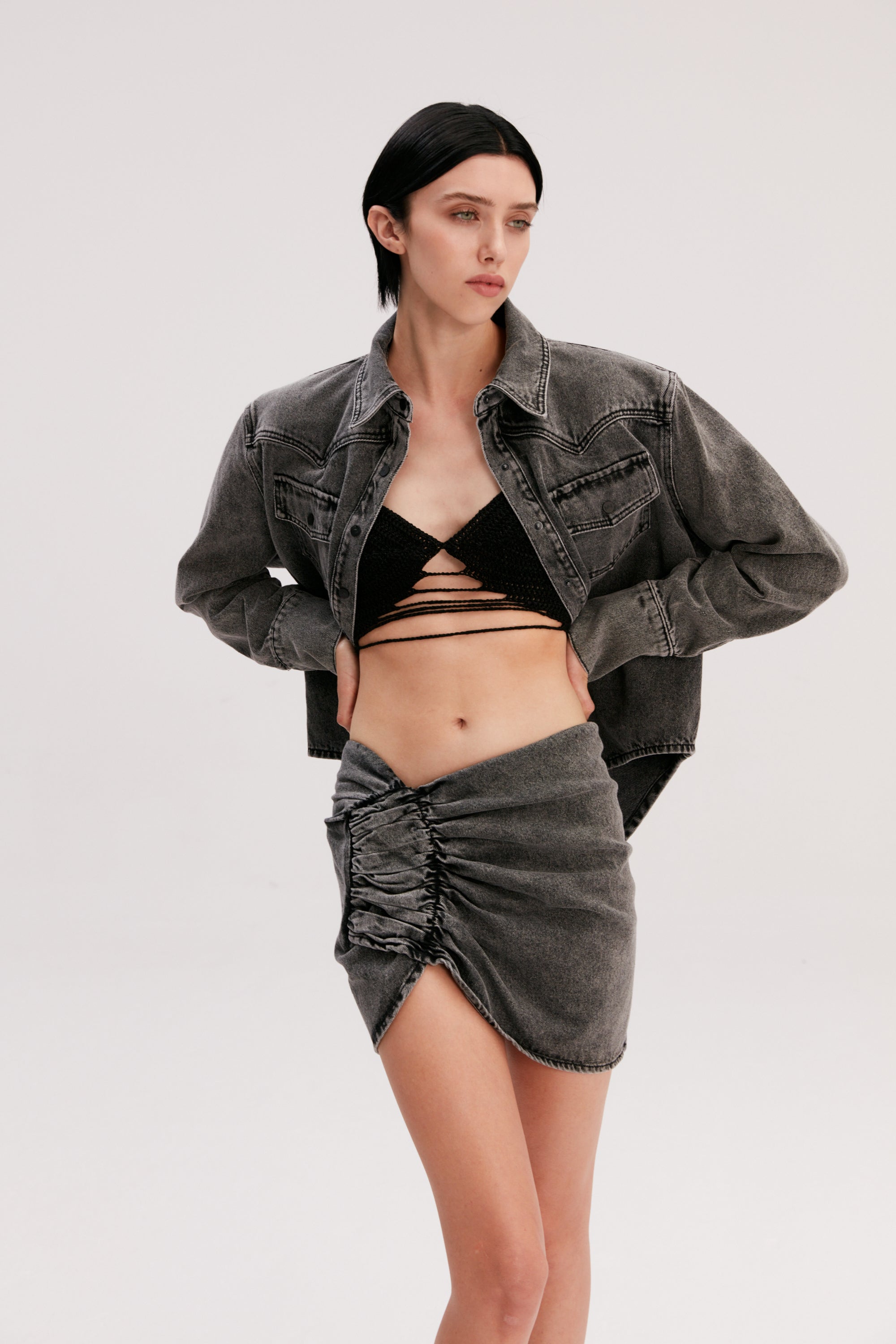 Wishaw Skirt Grey