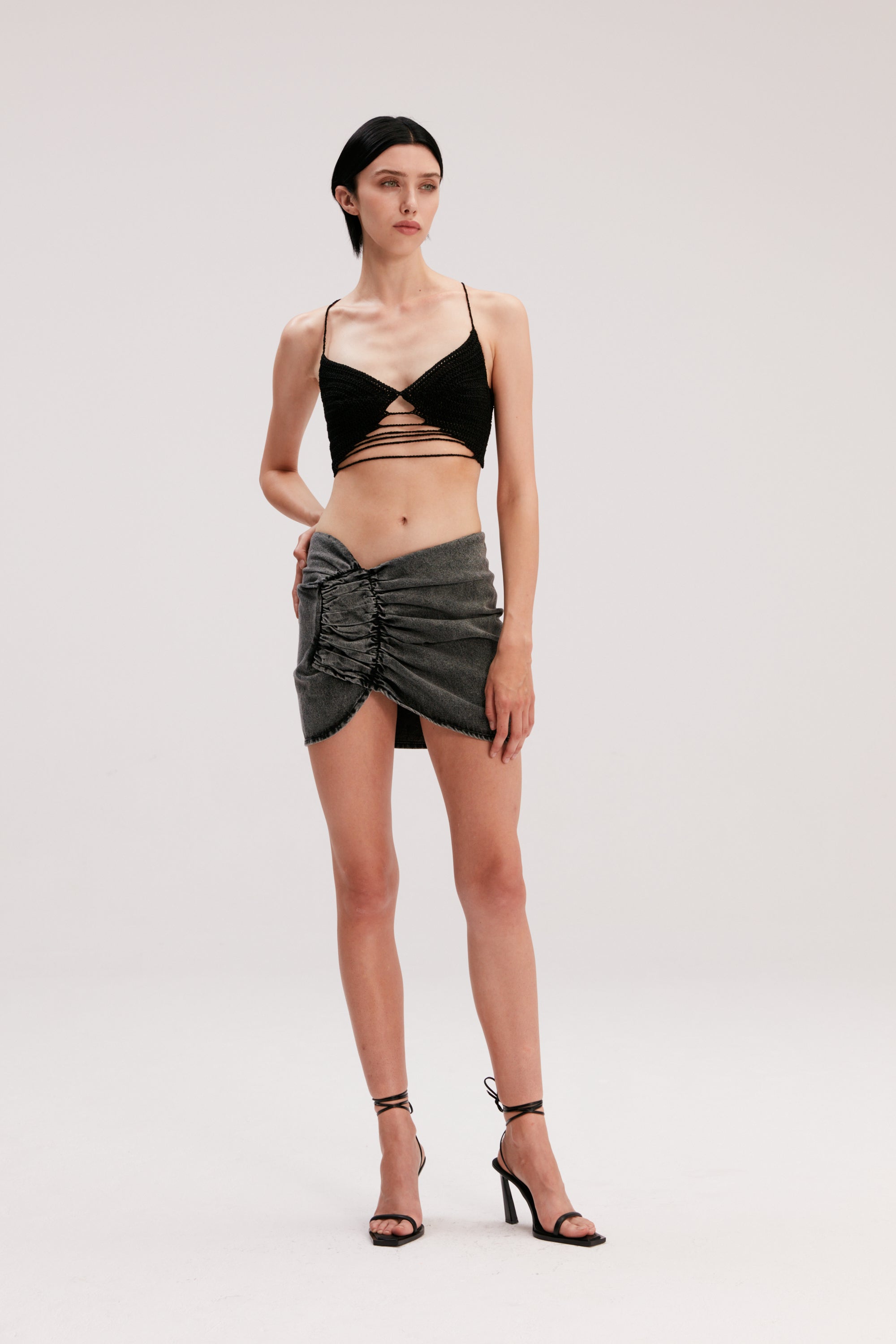 Wishaw Skirt Grey