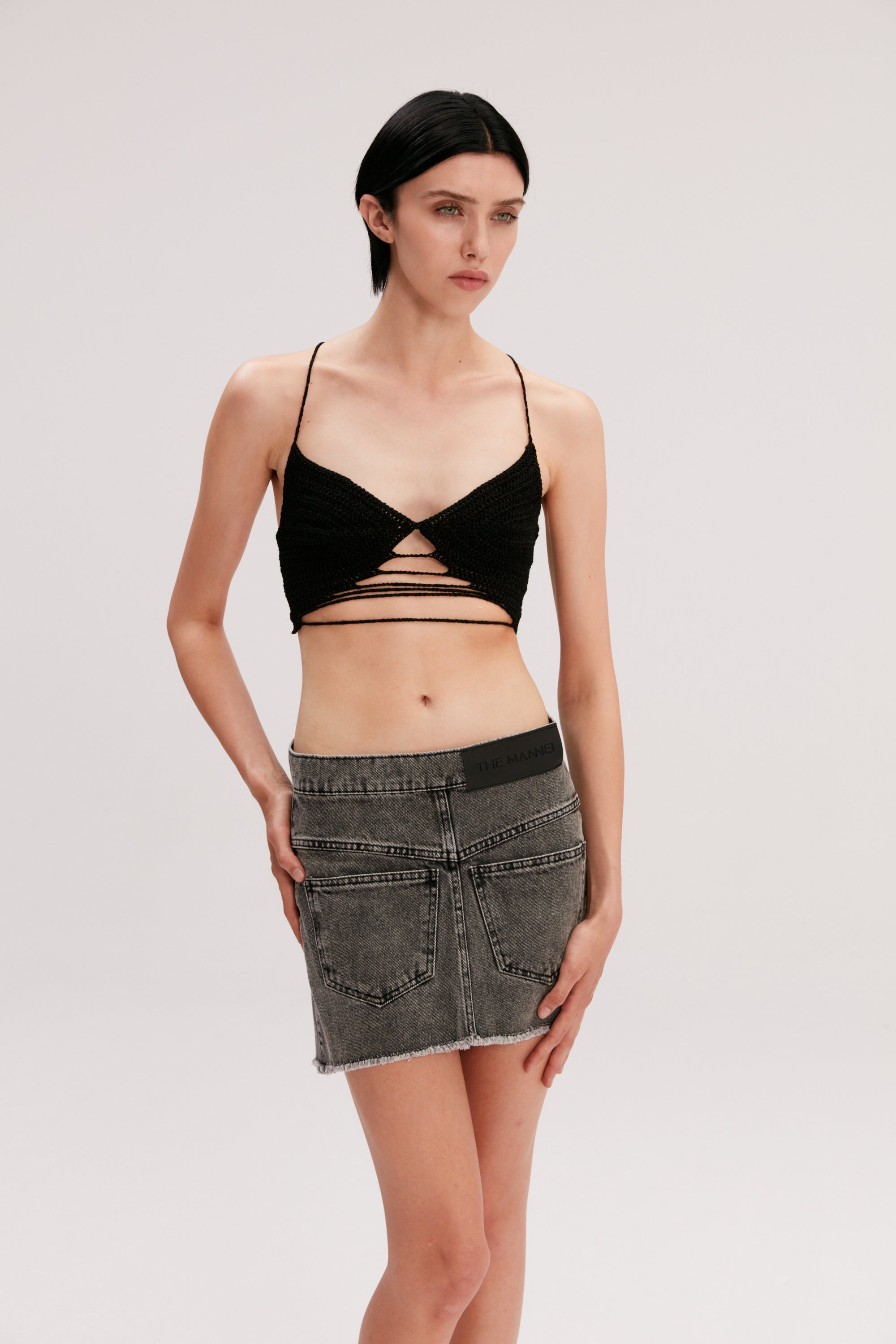 Malmo Mini Skirt Grey