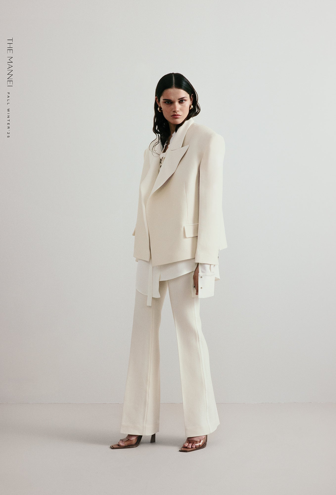CREAM CLASSIC WOOL BLAZER