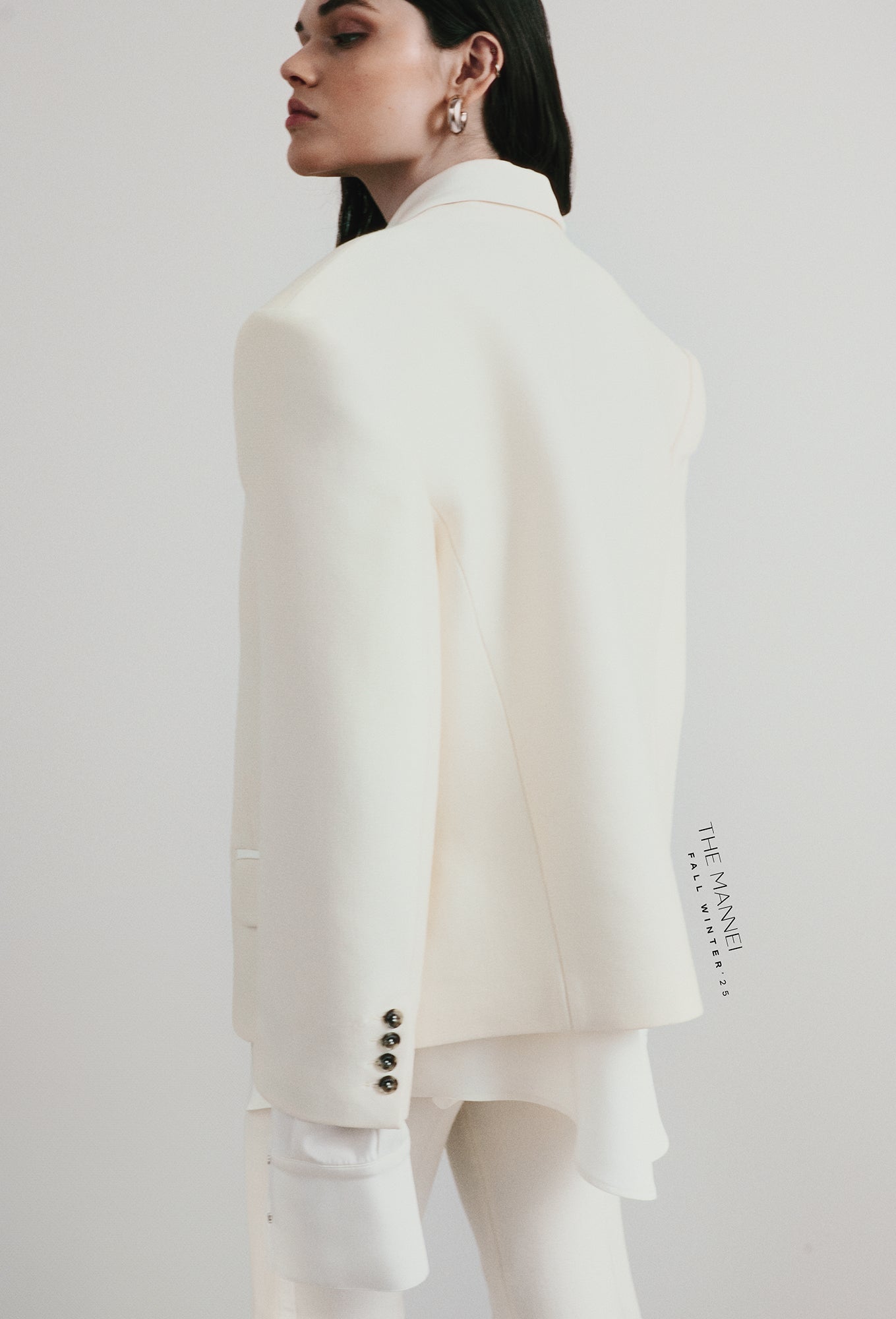 CREAM CLASSIC WOOL BLAZER