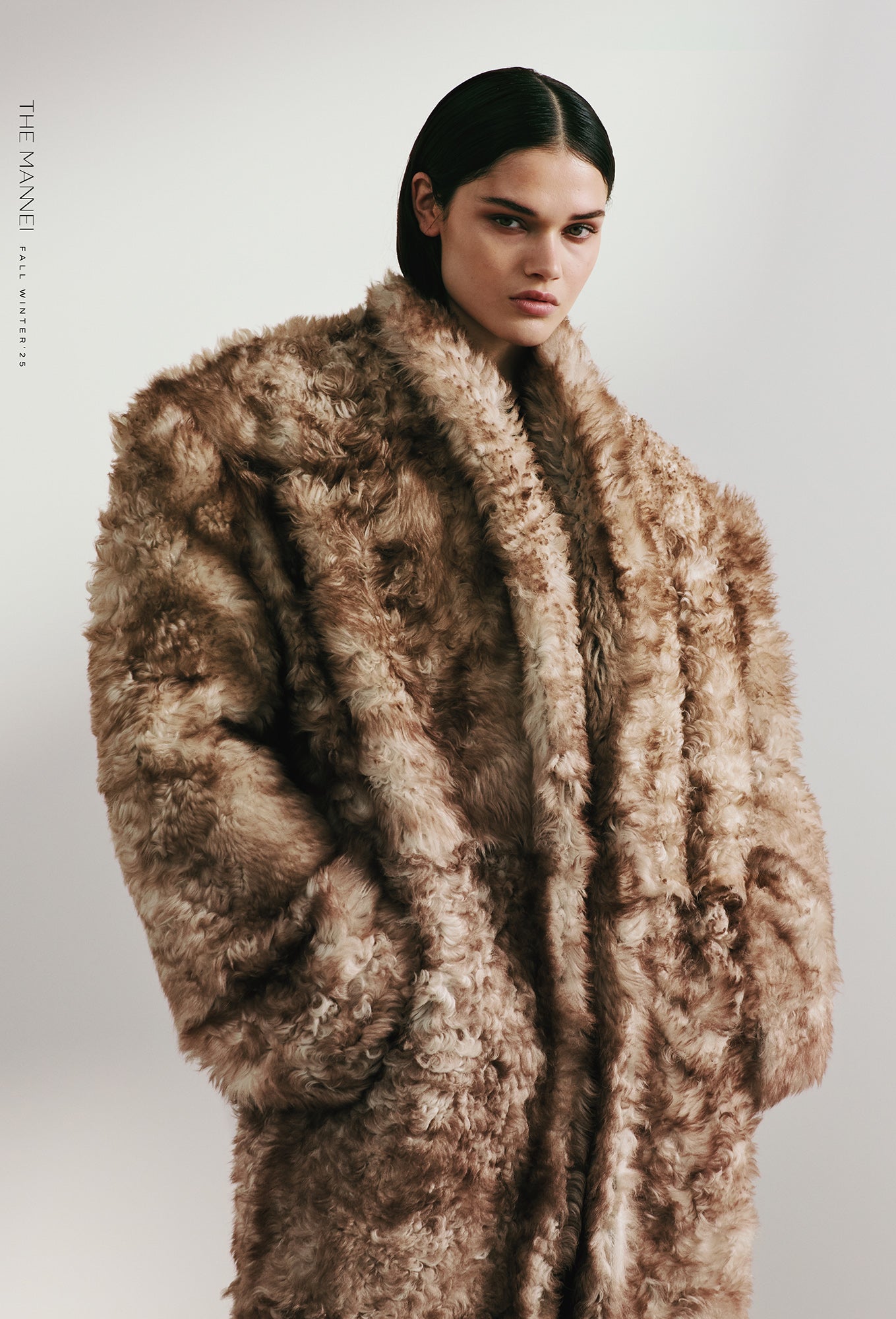 GENOA MAXI FUR COAT