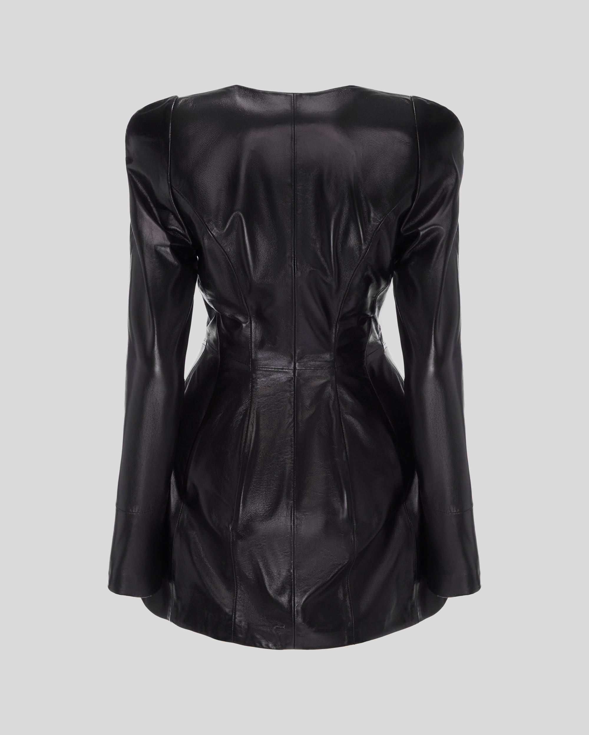LEATHER DRESS