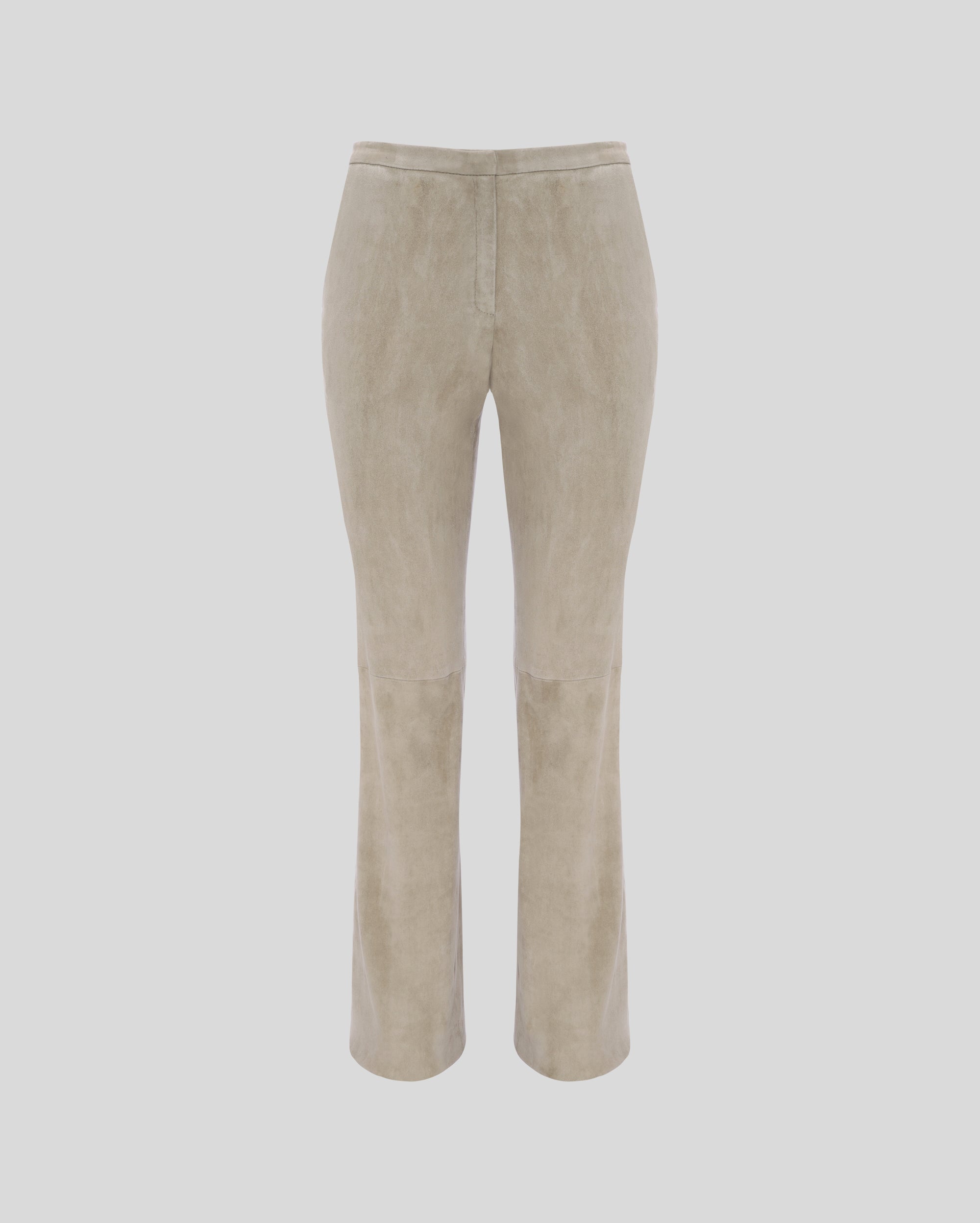 BEIGE SUEDE TROUSERS