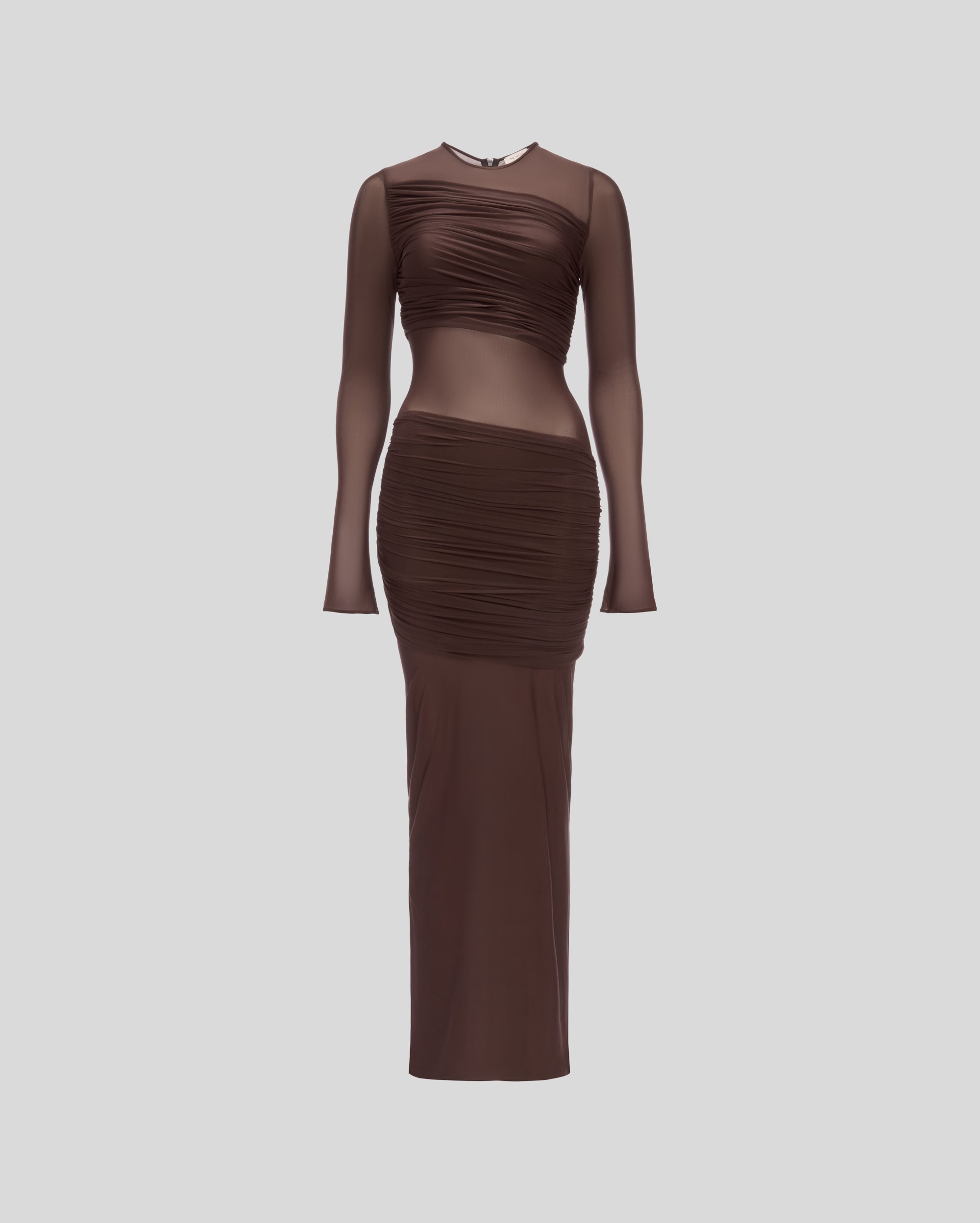 KNIT MIDI DRESS