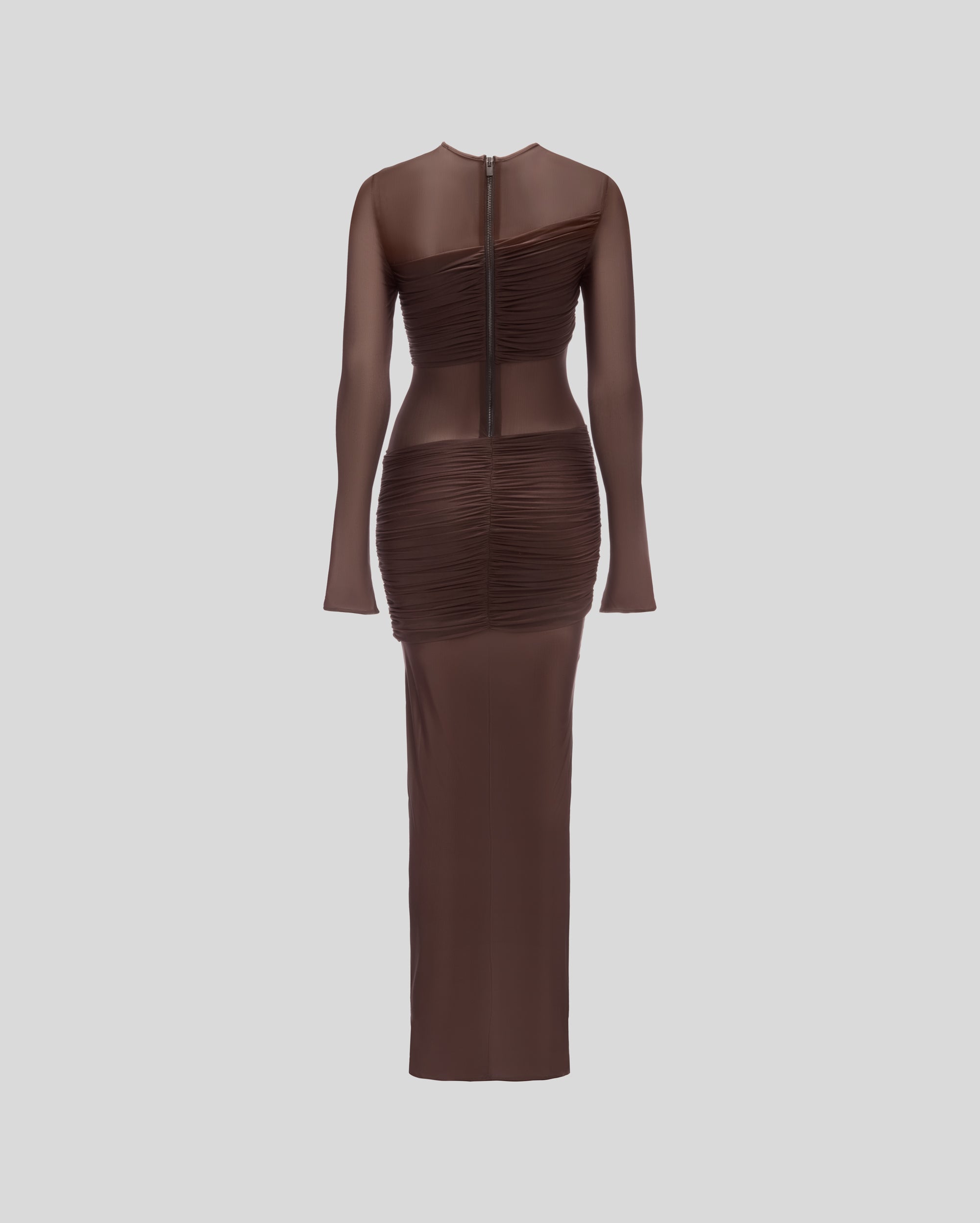 KNIT MIDI DRESS