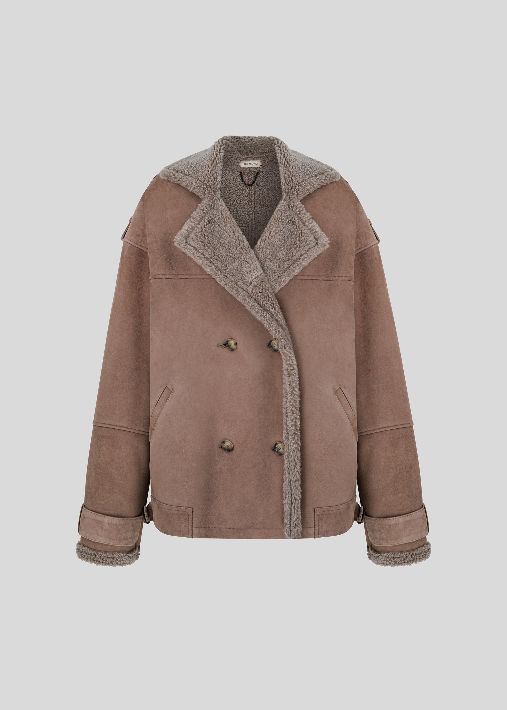 JORDAN SHEARLING JACKET