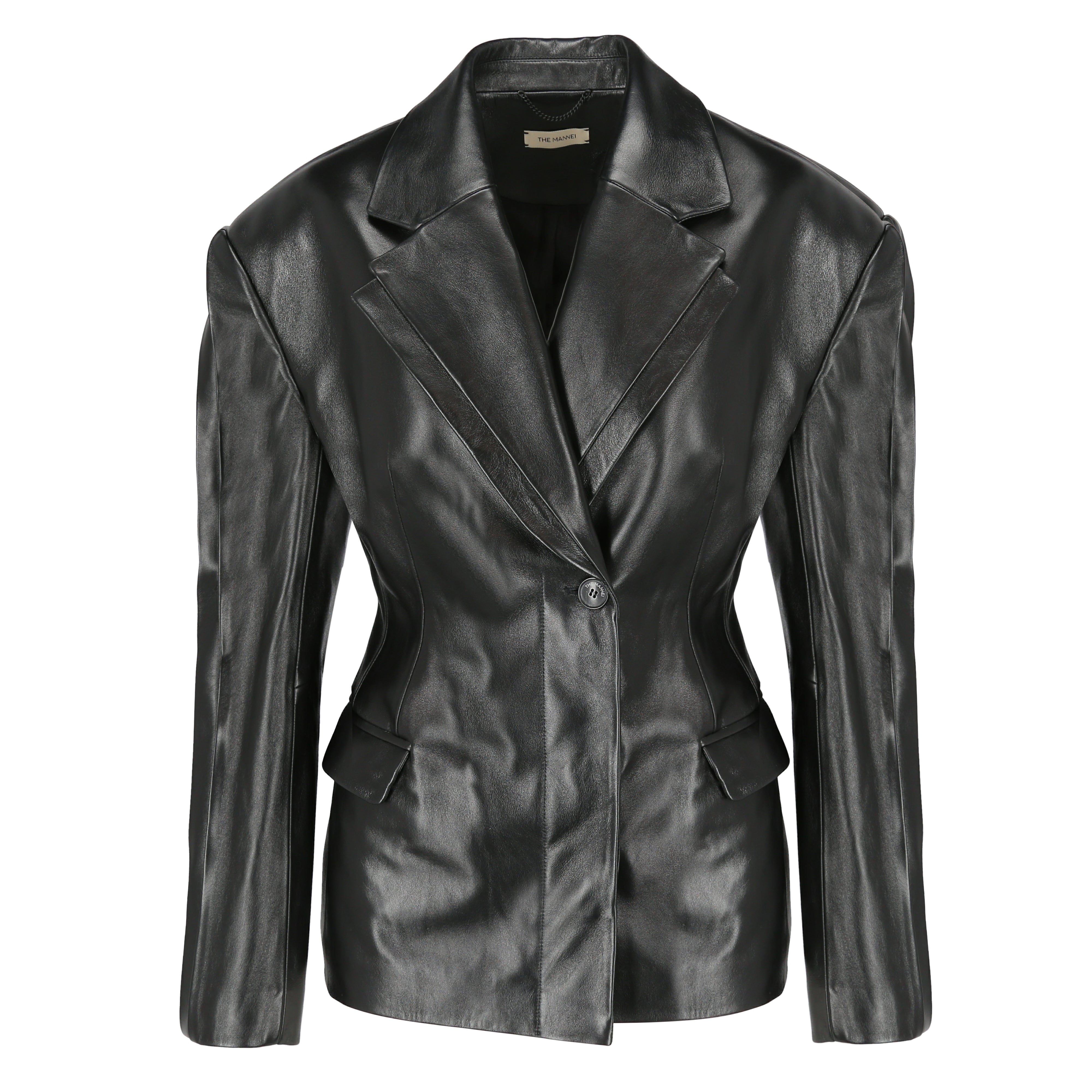 VENUS BLAZER IN LEATHER