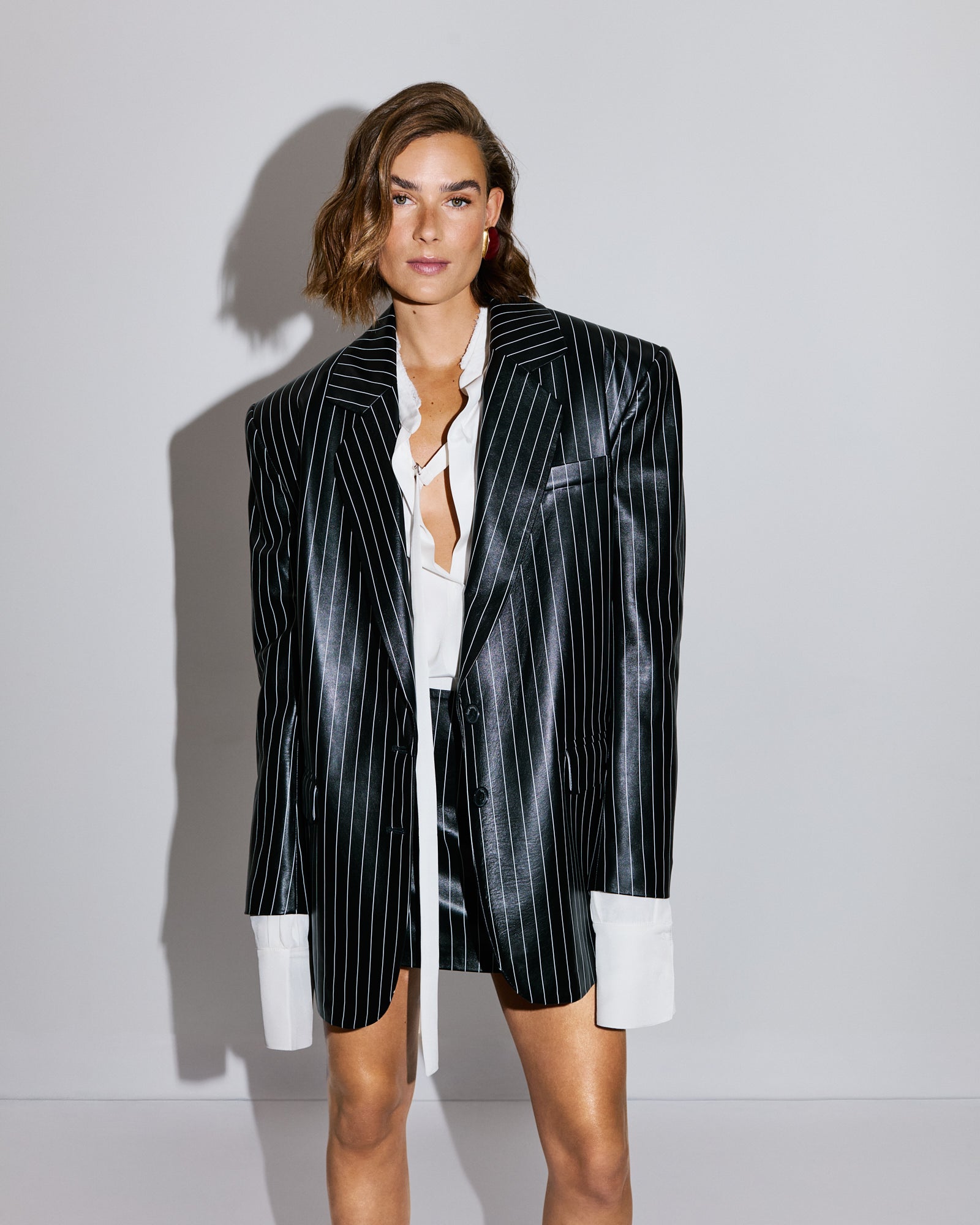 OVERSIZED LEATHER JACKET