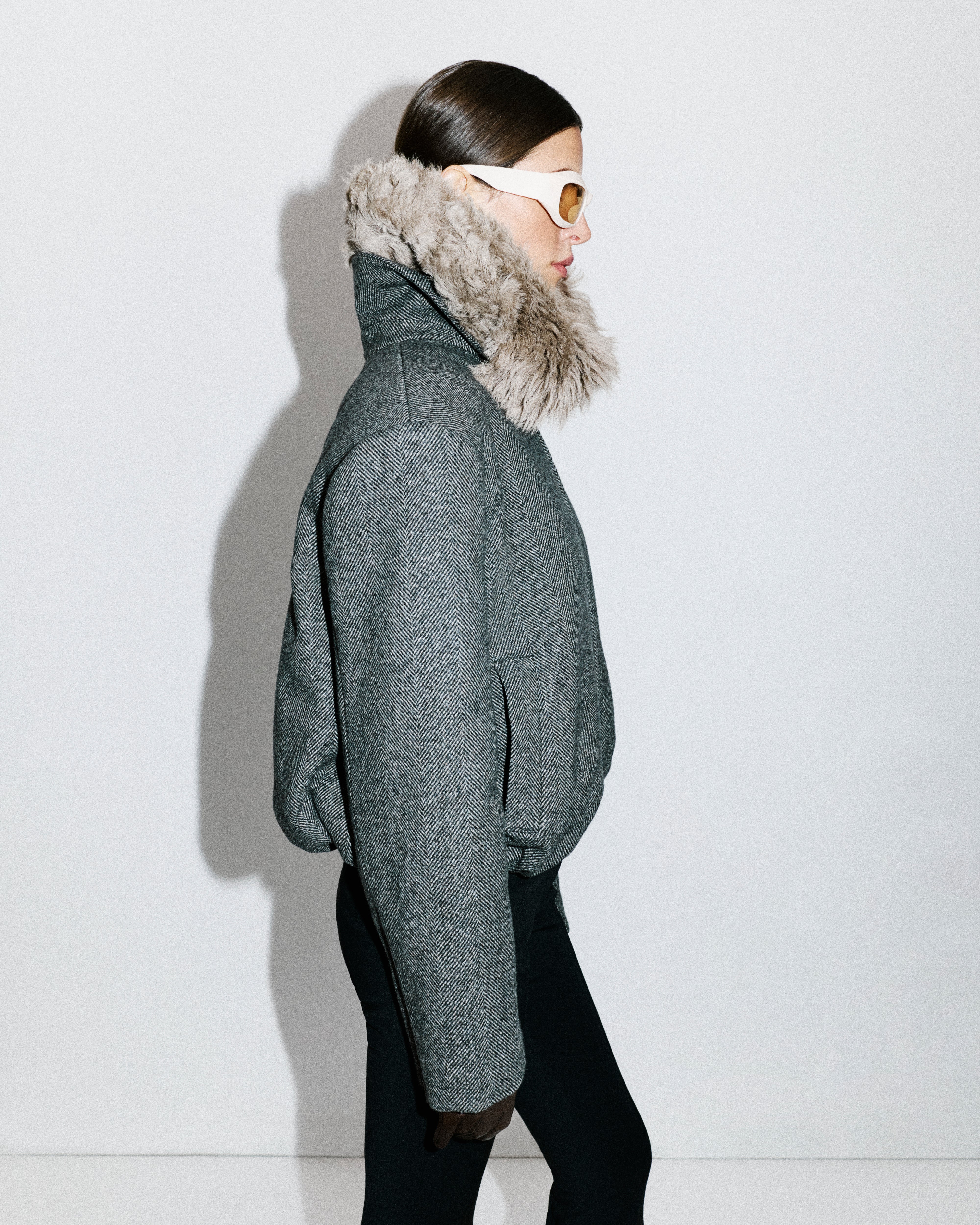 WOOL BOMBER JACKET