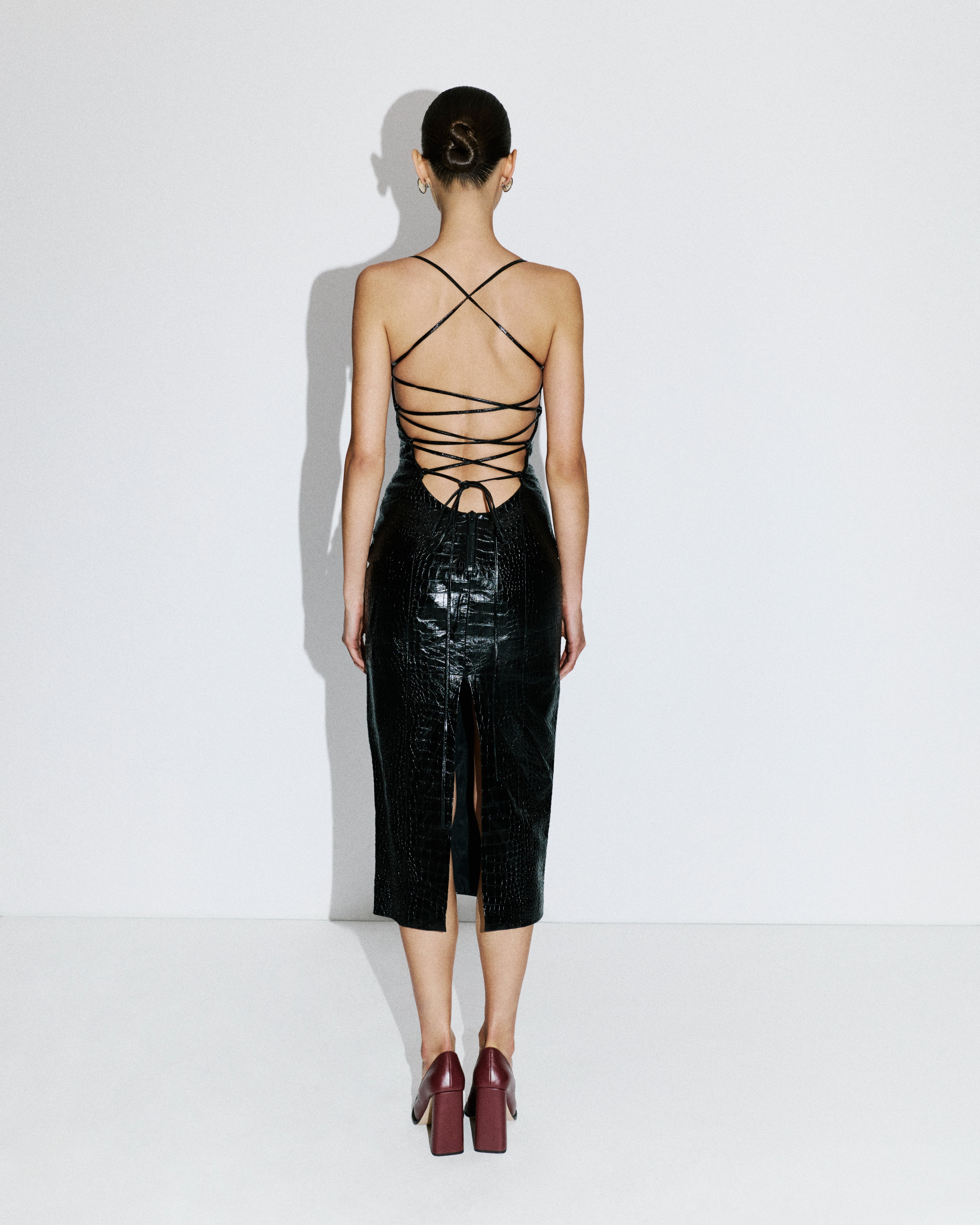 LEATHER DRESS
