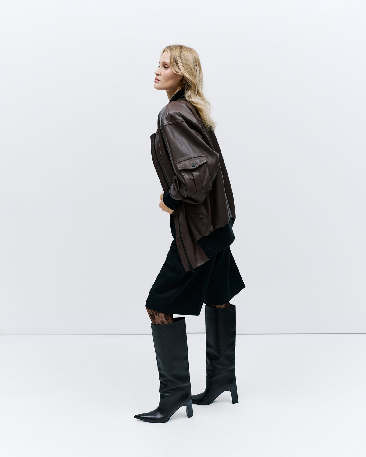 LEATHER JACKET  - LE MANS