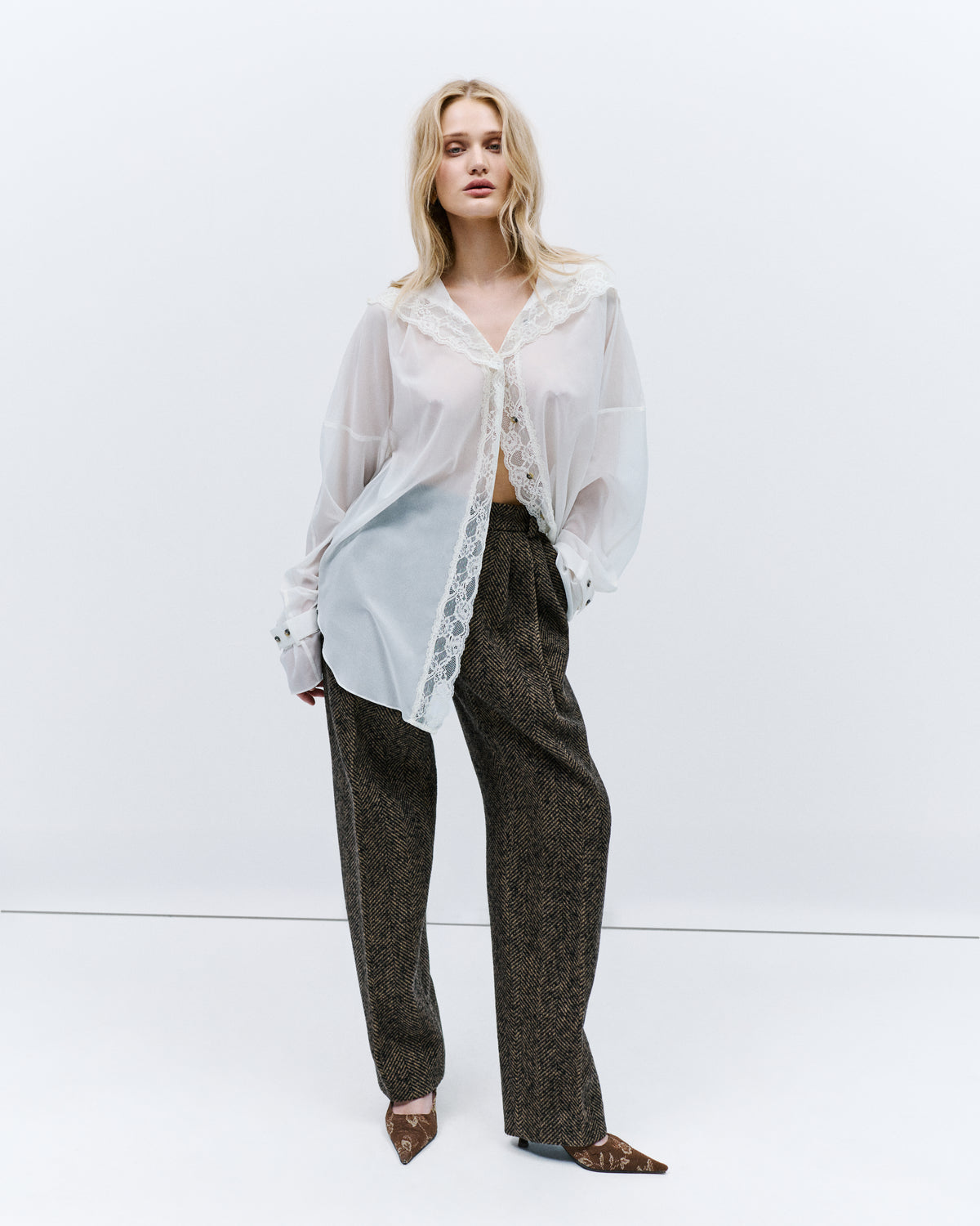 WOOL PANTS