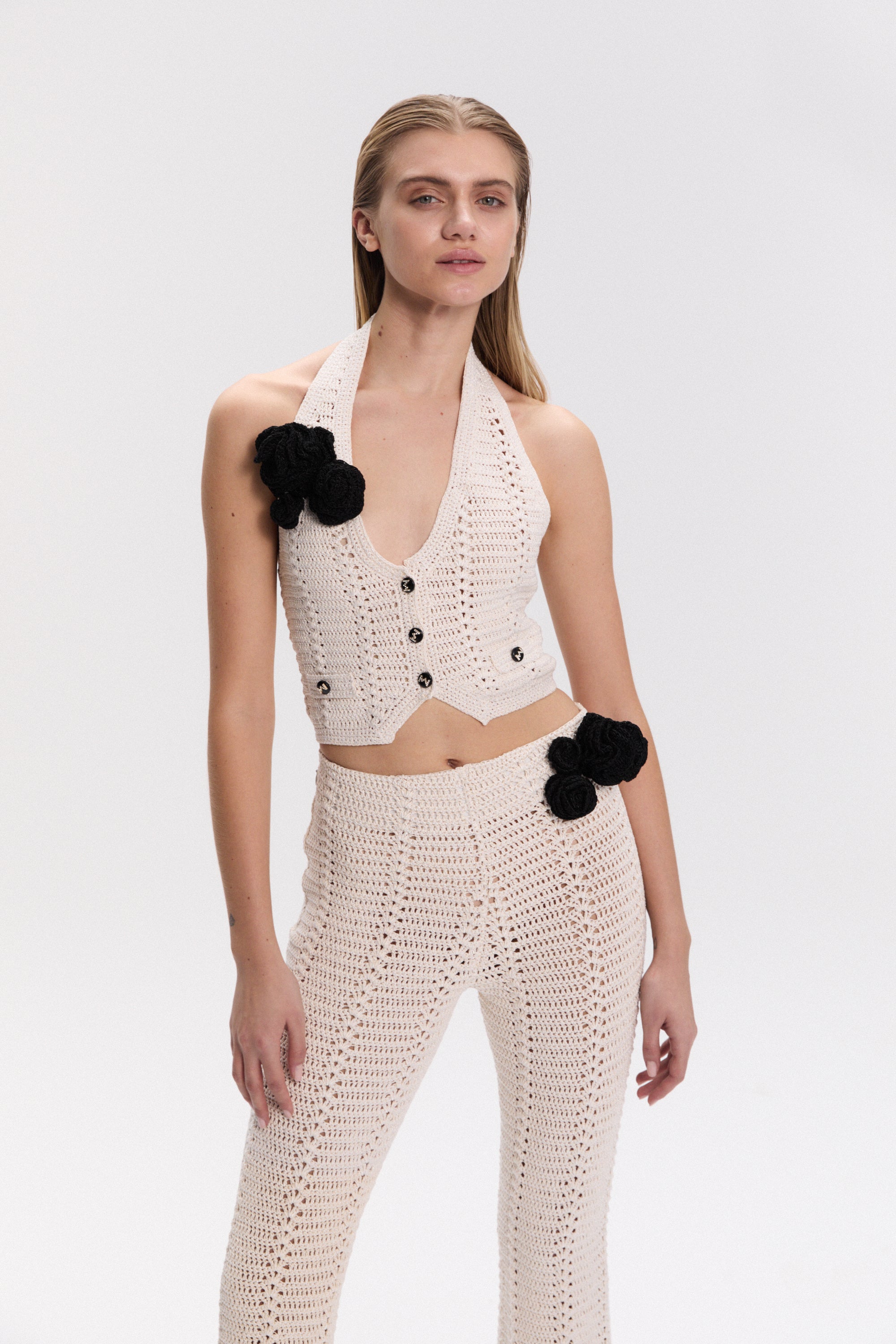 MORGAN CROCHET VEST