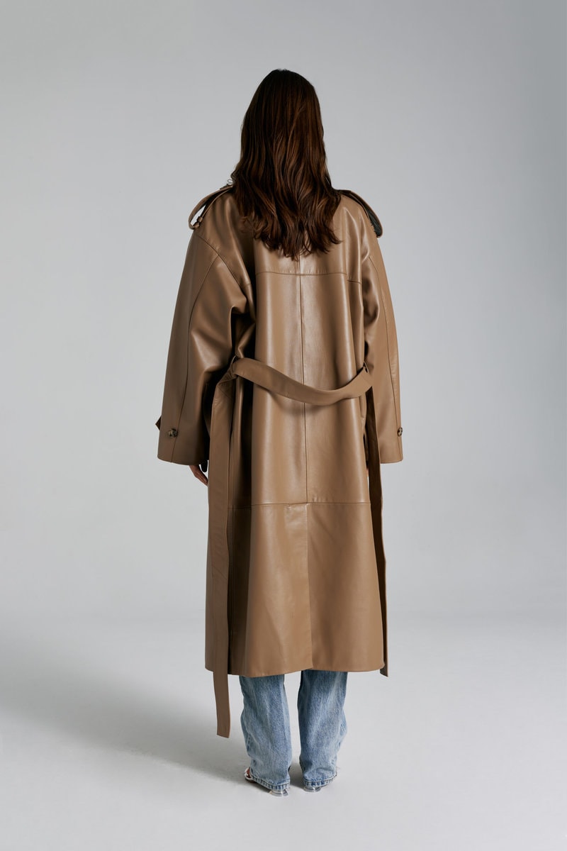 Amman Coat Leather