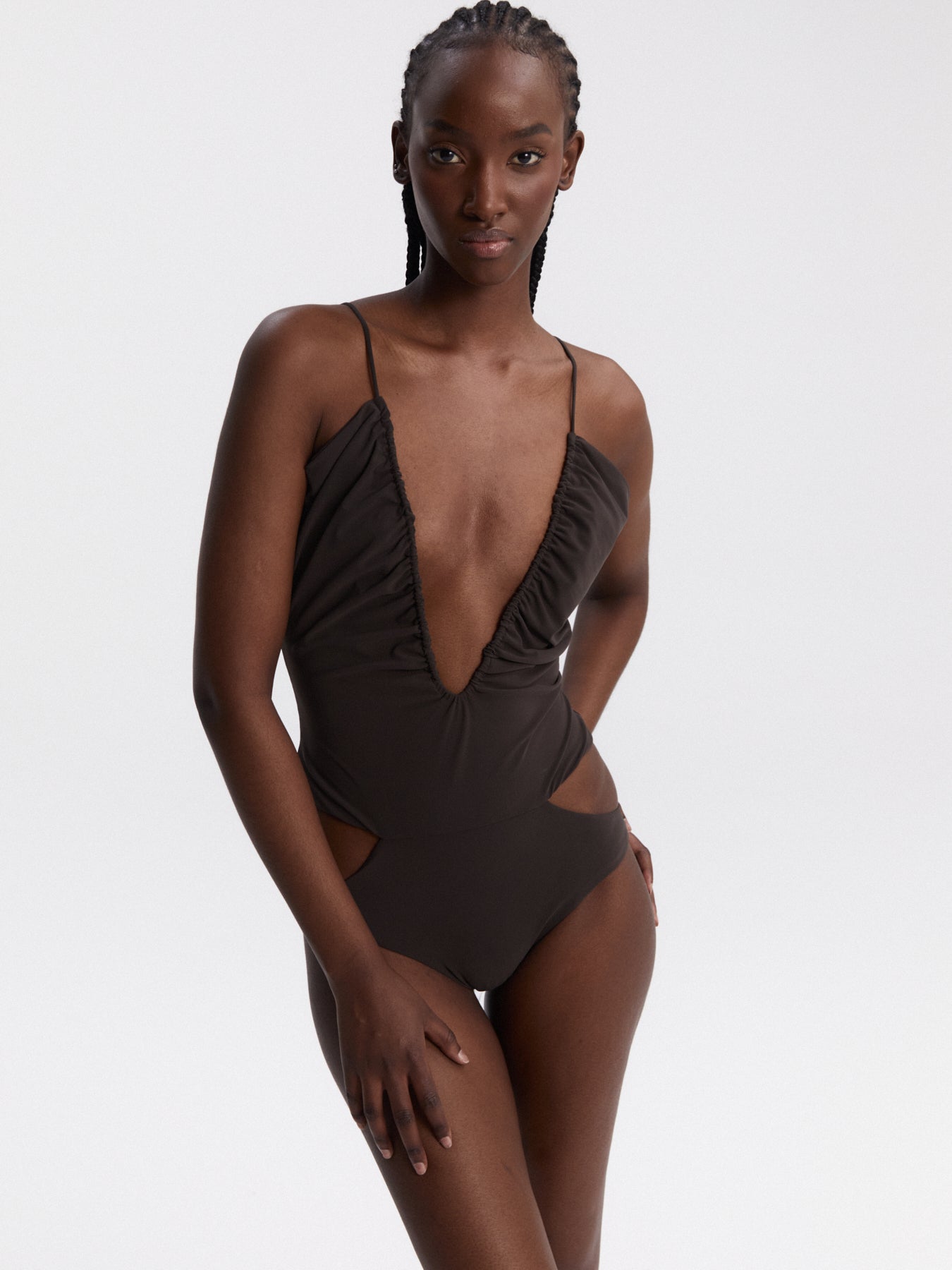 Torcy Swimsuit Brown
