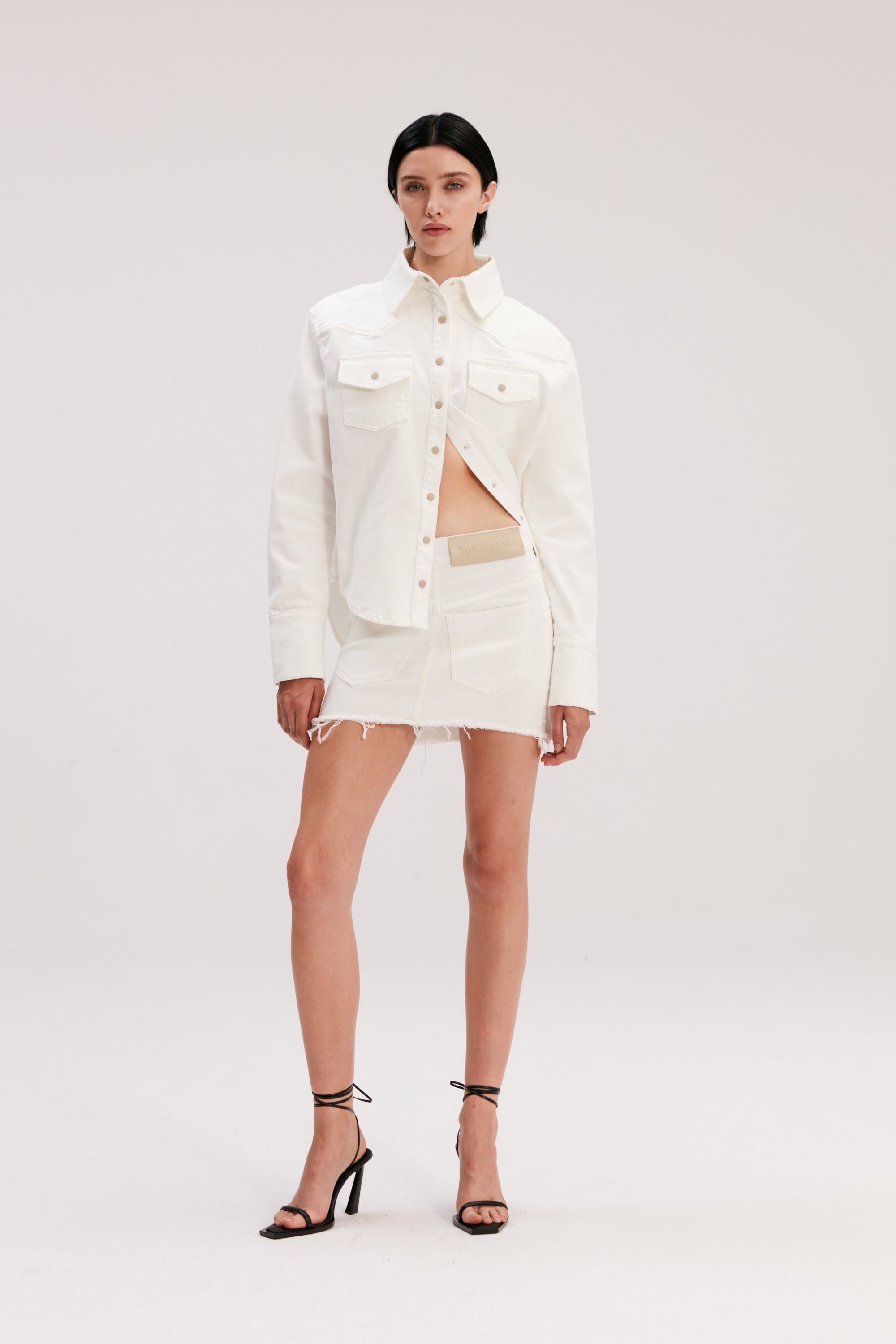 Malmo Mini Skirt White