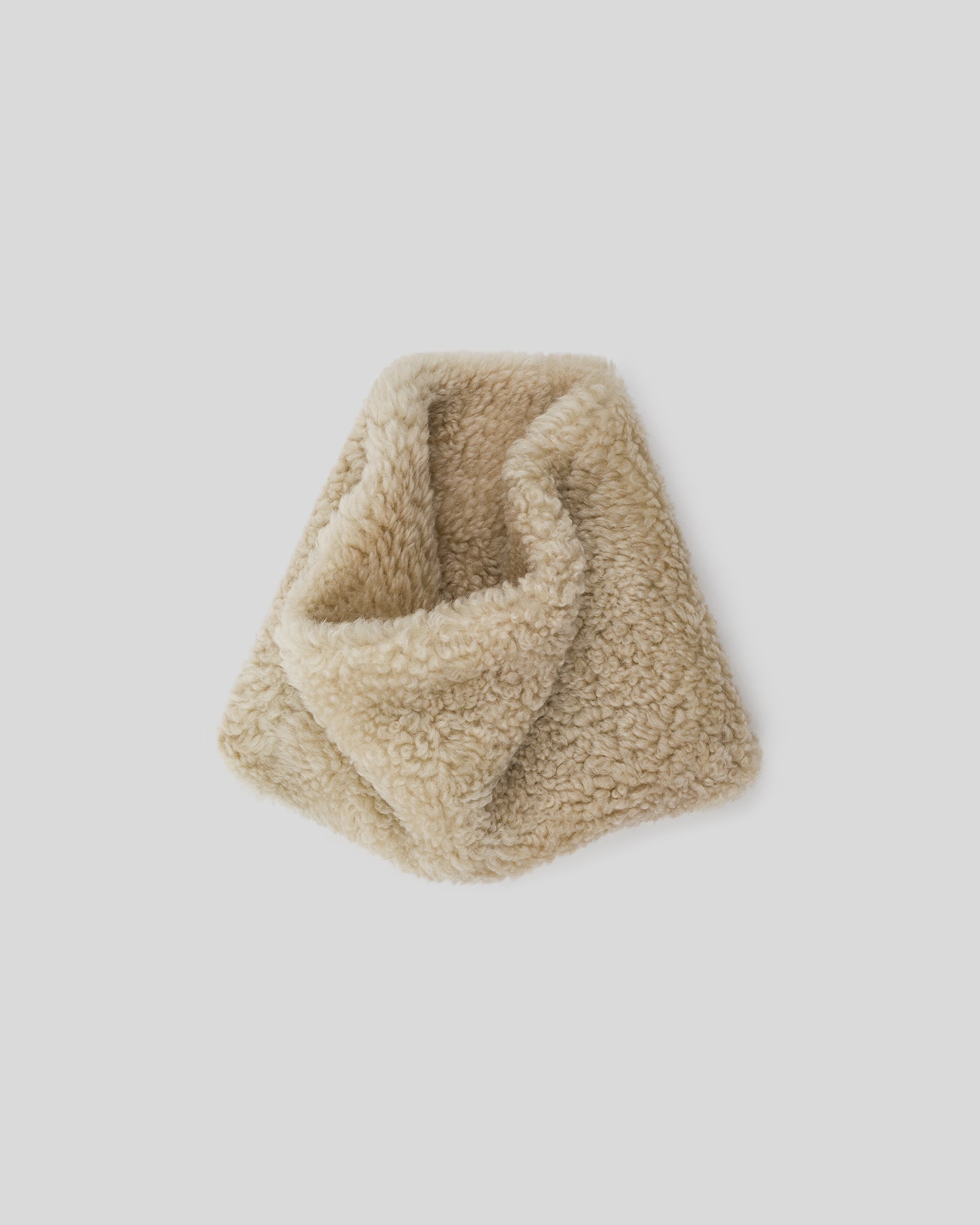 SHEARLING NECK WARMER