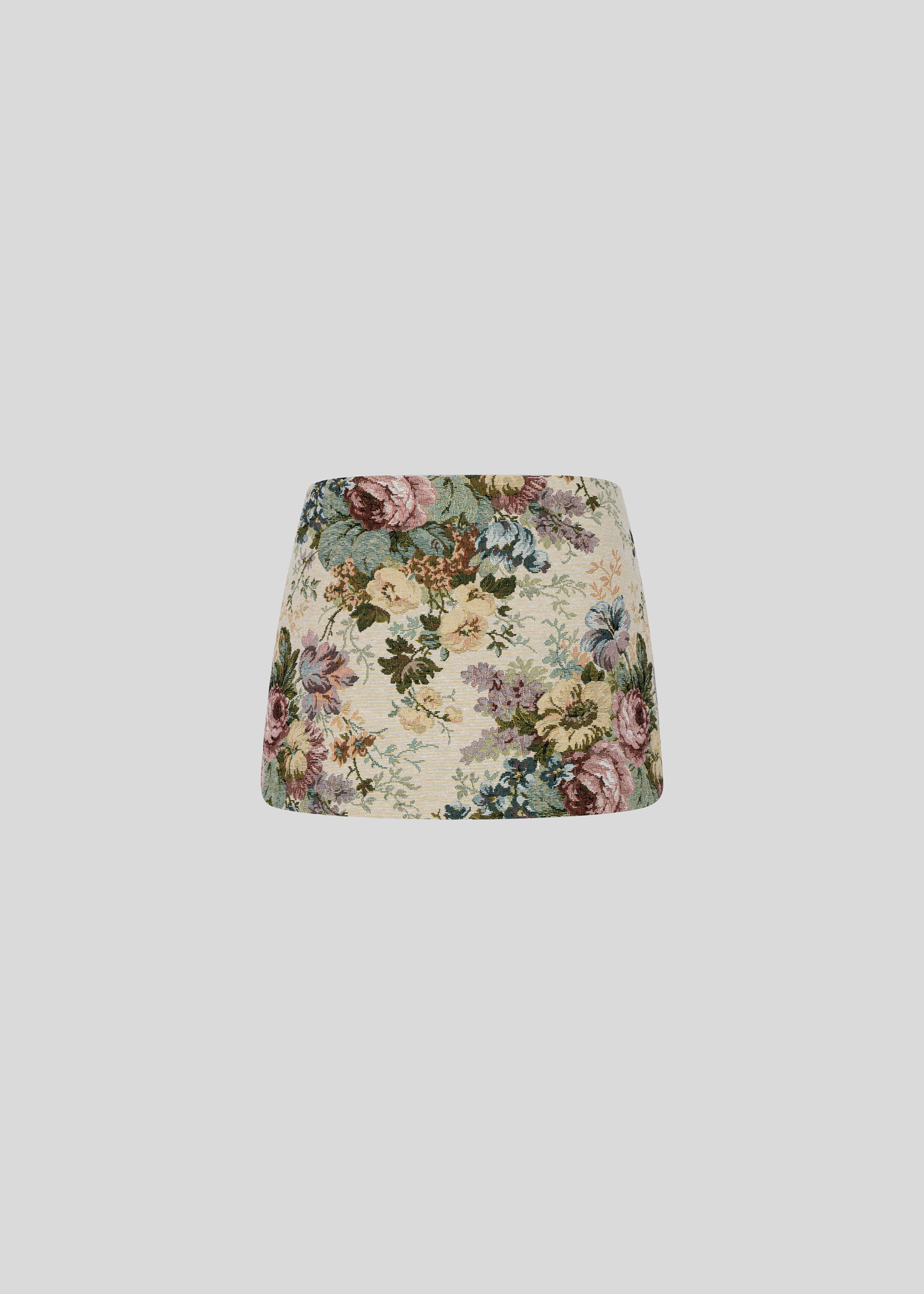 ESSY SKIRT IN FLORAL JACQUARD