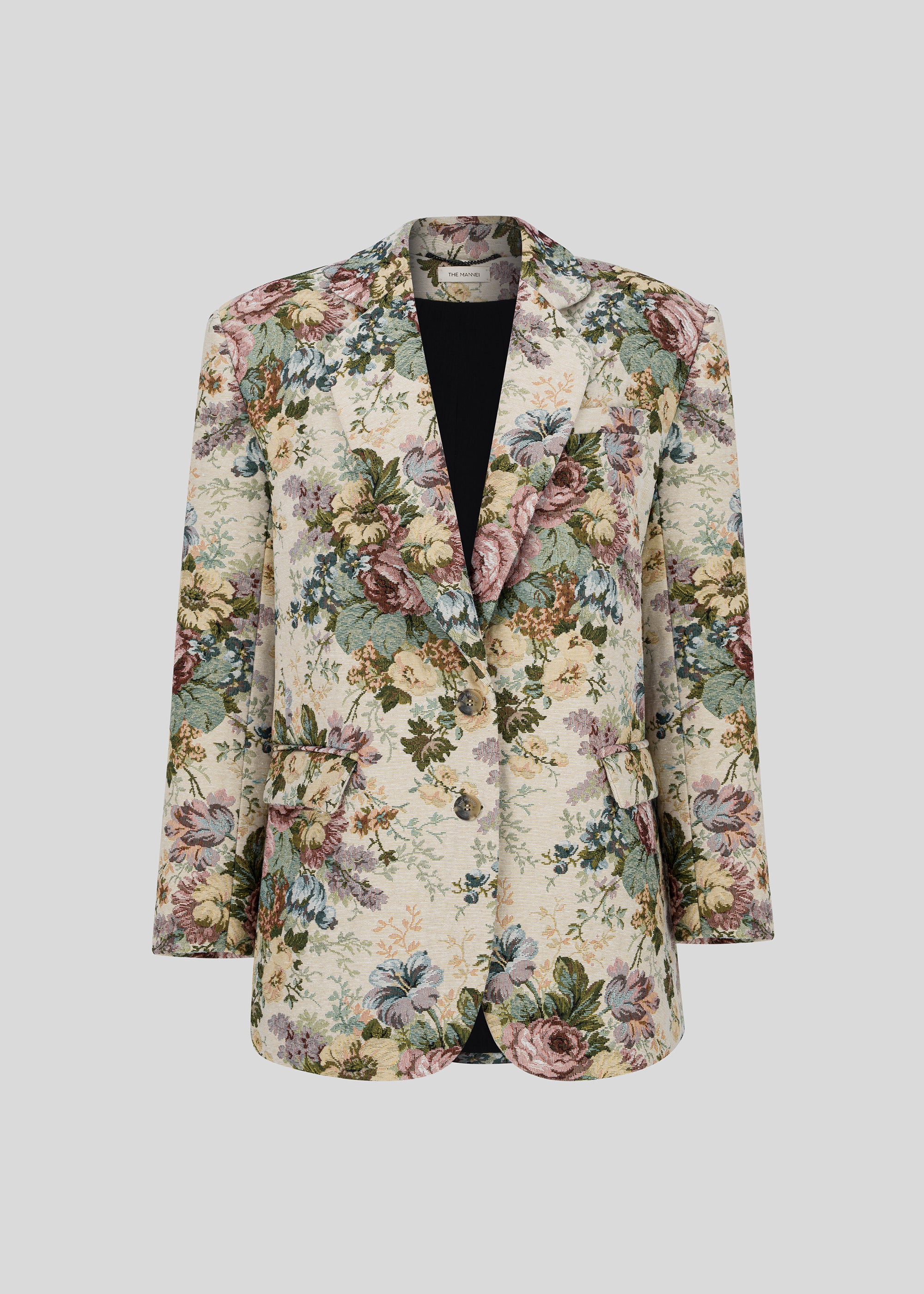 NYRIA BLAZER IN FLORAL JACQUARD