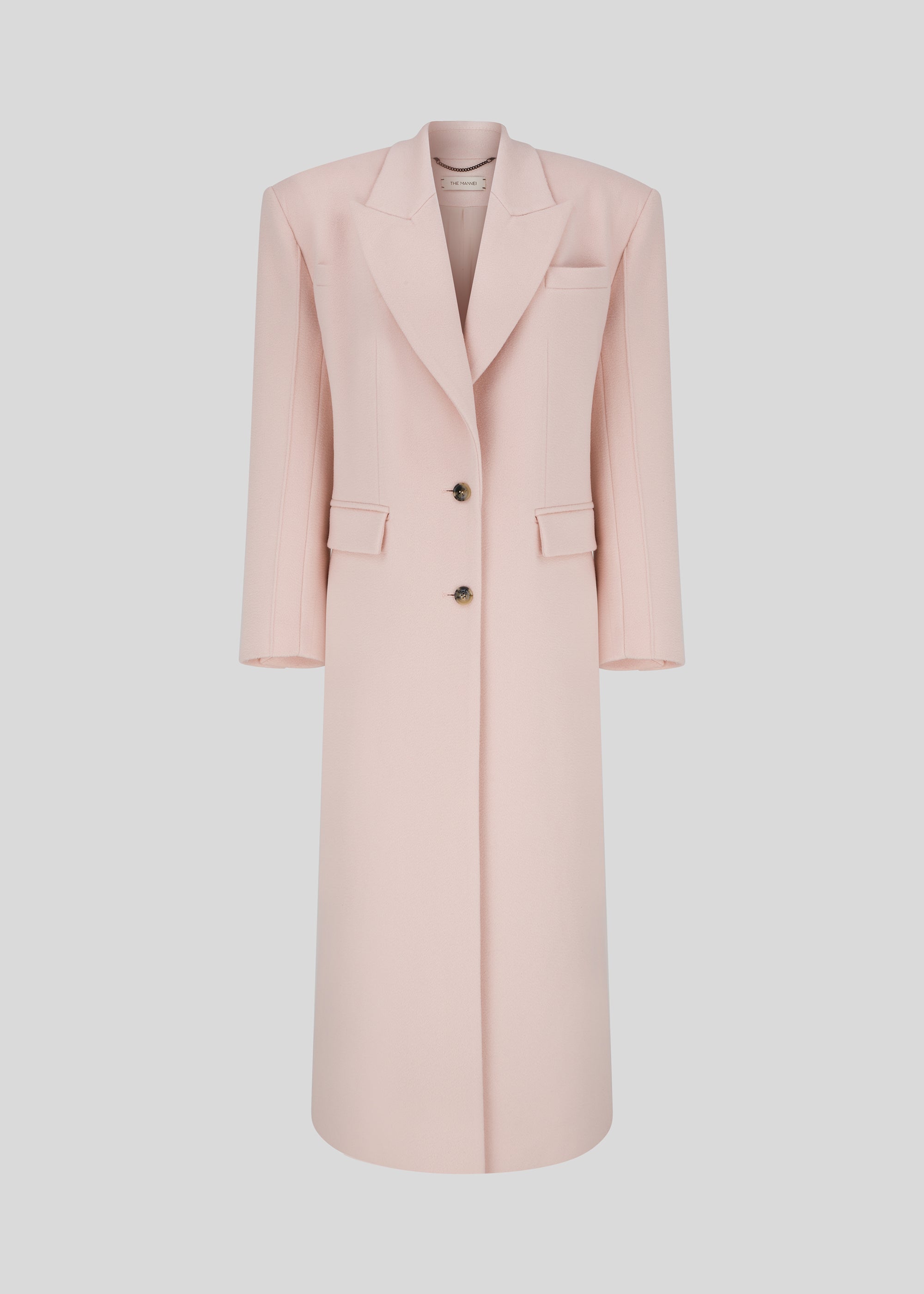 CHARLESTONE COAT IN PALE PINK