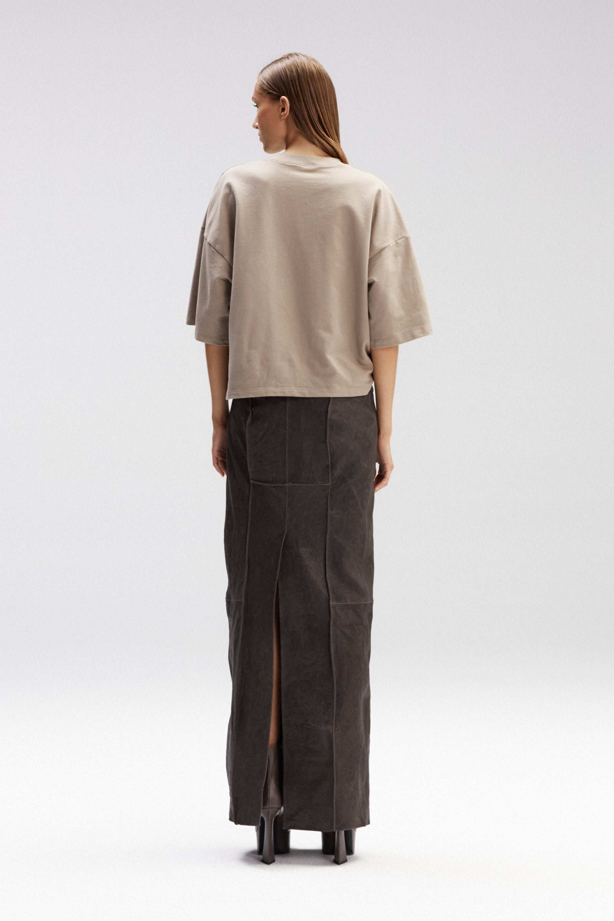 Ararat Long Skirt Brown